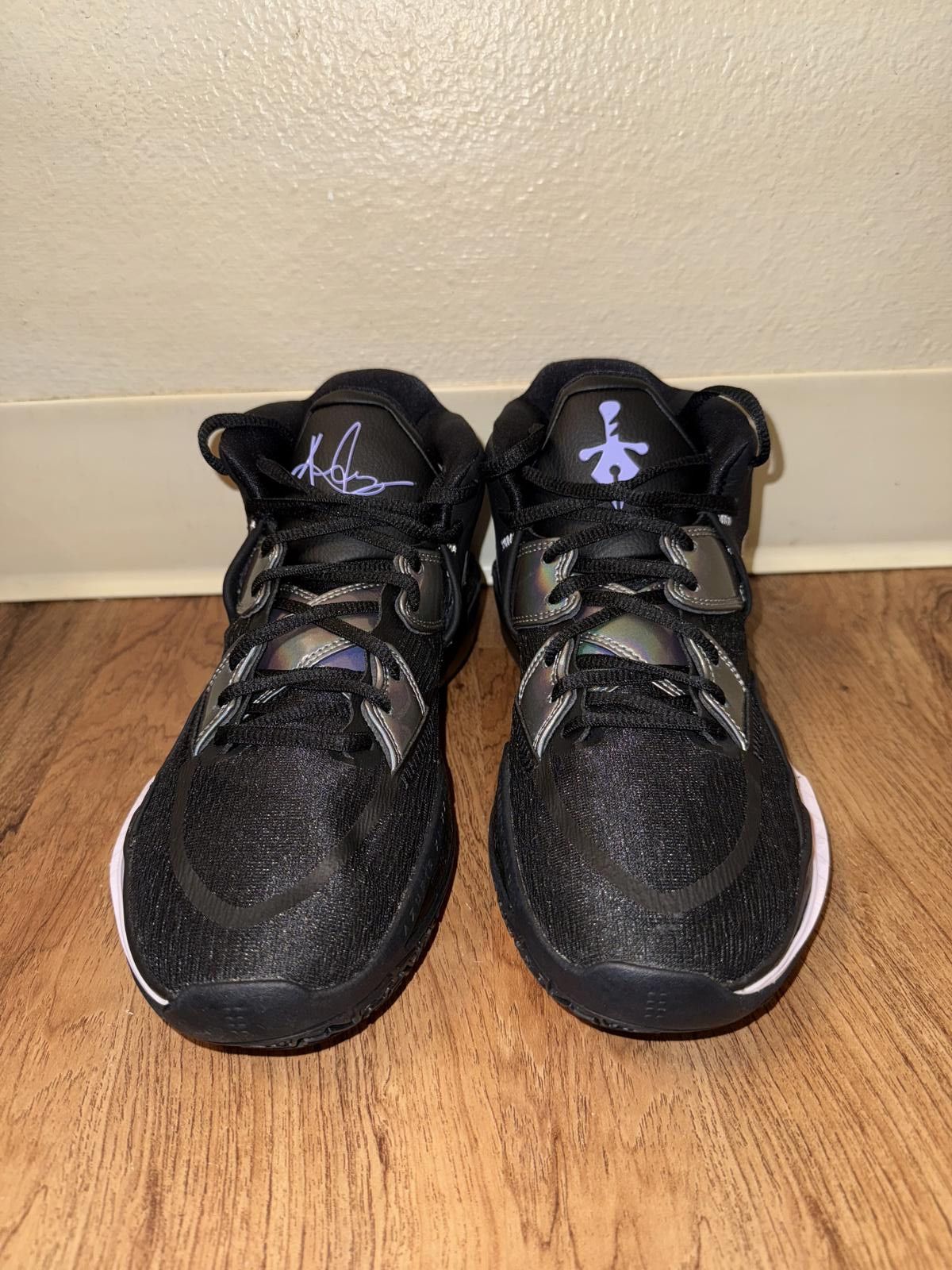 Nike Nike Kyrie Infinity Black Metallic Silver Size US 8.5 / EU 41-42 - 4 Thumbnail