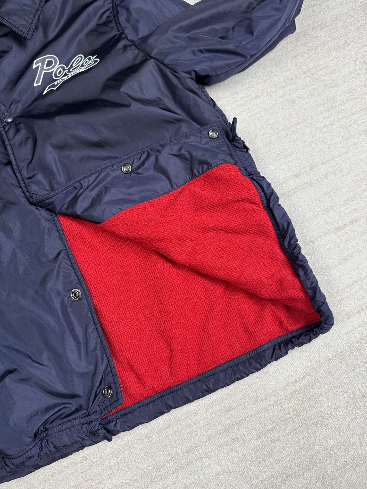 Polo Ralph Lauren thermal lined coach jacket with hood Size US S / EU 44-46 / 1 - 5 Thumbnail