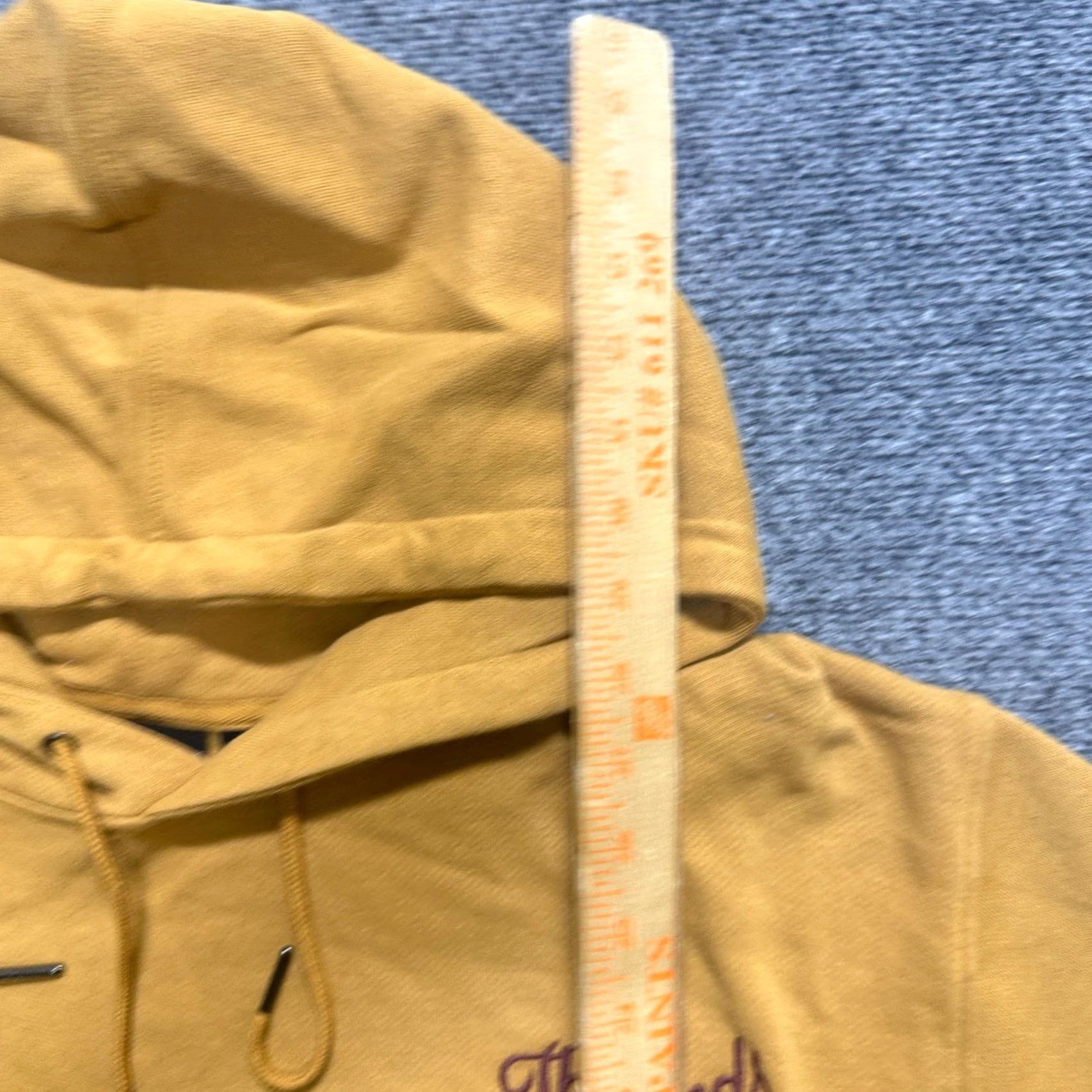 The Hundreds Mustard Yellow Pullover Hoodie L Mens The Hundred Bobby Kim 90s Y2K Distressed Vintage Unbranded Sweatshirt Size US L / EU 52-54 / 3 - 8 Thumbnail