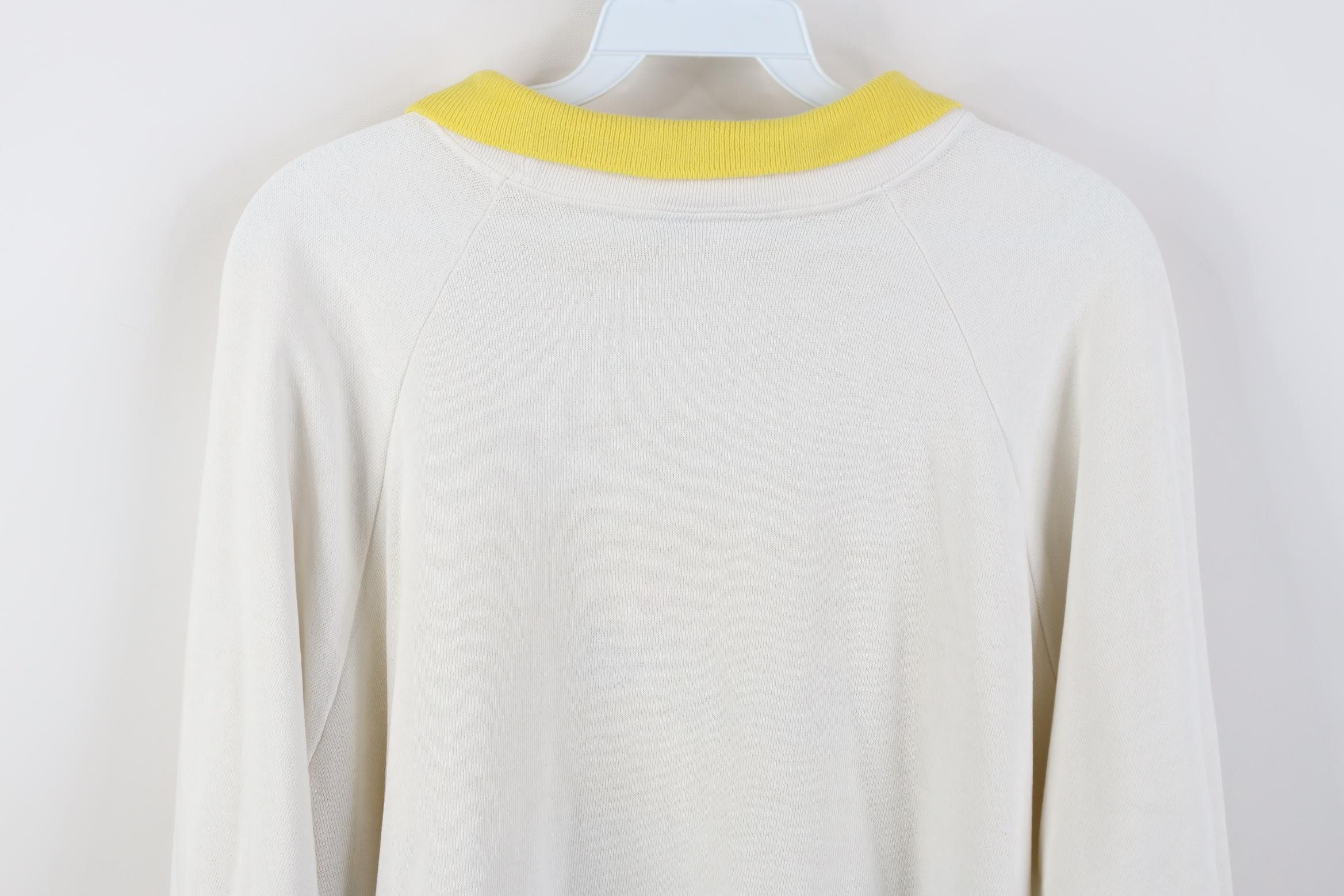 Vintage Vintage 90s Streetwear Butterfly Flower Collared Sweatshirt Size M / US 6-8 / IT 42-44 - 12 Thumbnail