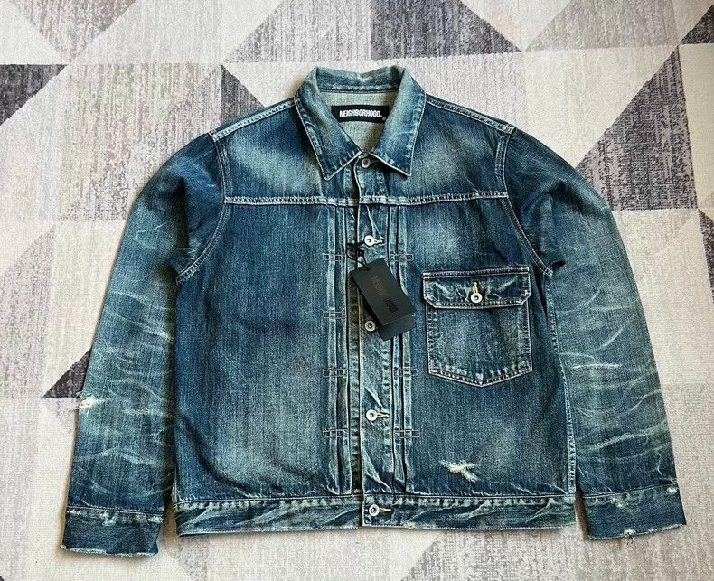 Neighborhood NEIGHBORHOOD SAVAGE STOCKMAN Denim Jacket Size US XL / EU 56 / 4 - 1 Thumbnail