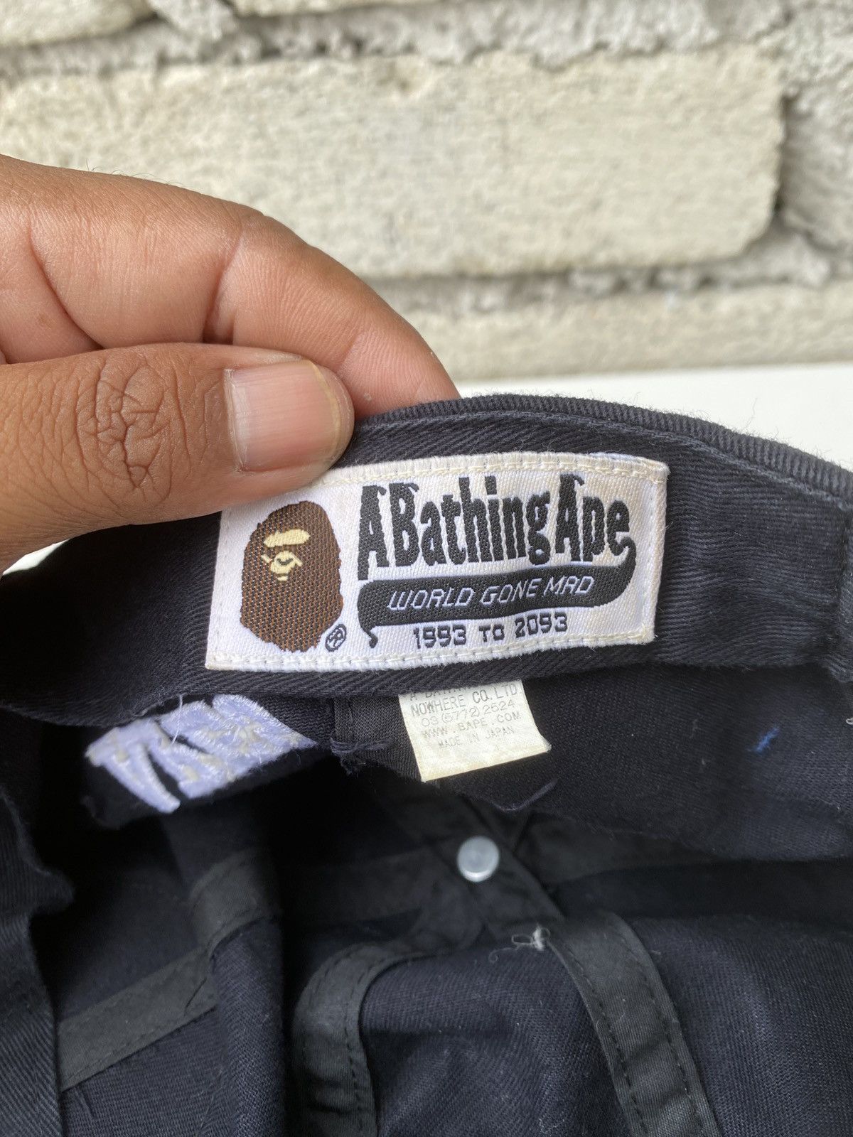 Bape Rare A Bathing Ape “Apes Together Strong “ Cap/Hats Size ONE SIZE - 10 Thumbnail