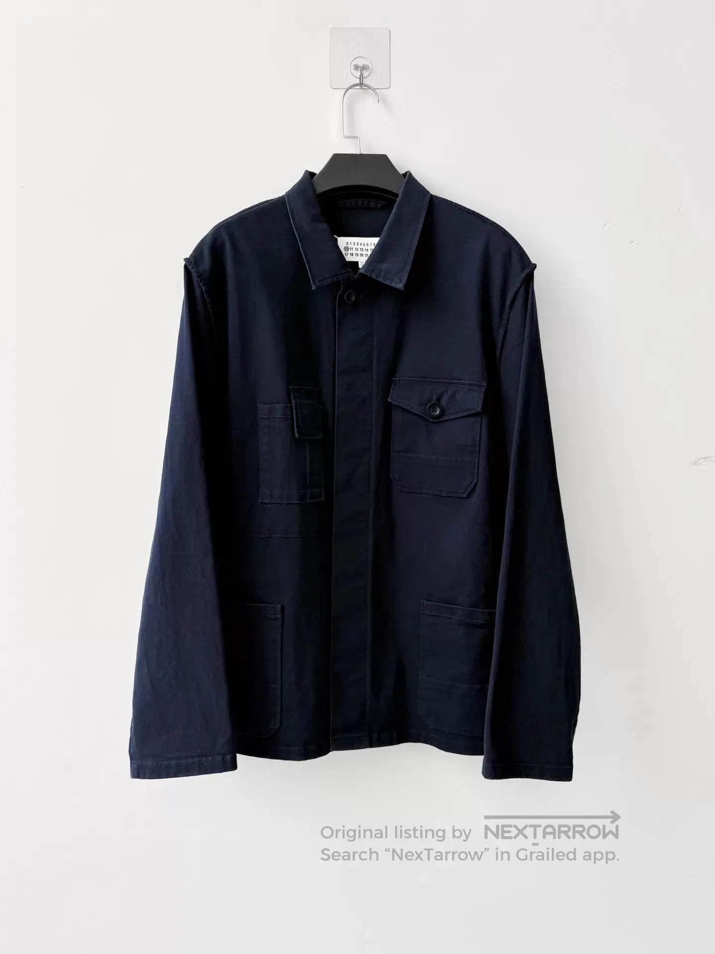 Maison Margiela Blue Long. Size US M / EU 48-50 / 2 - 1 Thumbnail