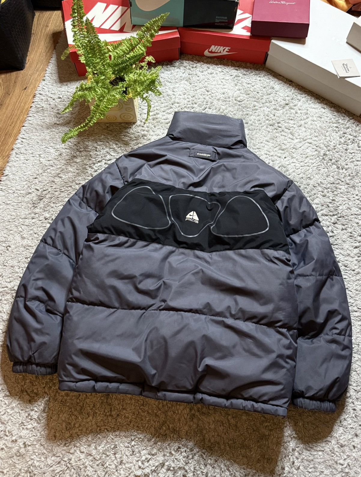 Nike ACG × Vintage NIKE ACG Jacket Puffer Down Vintage Reversible