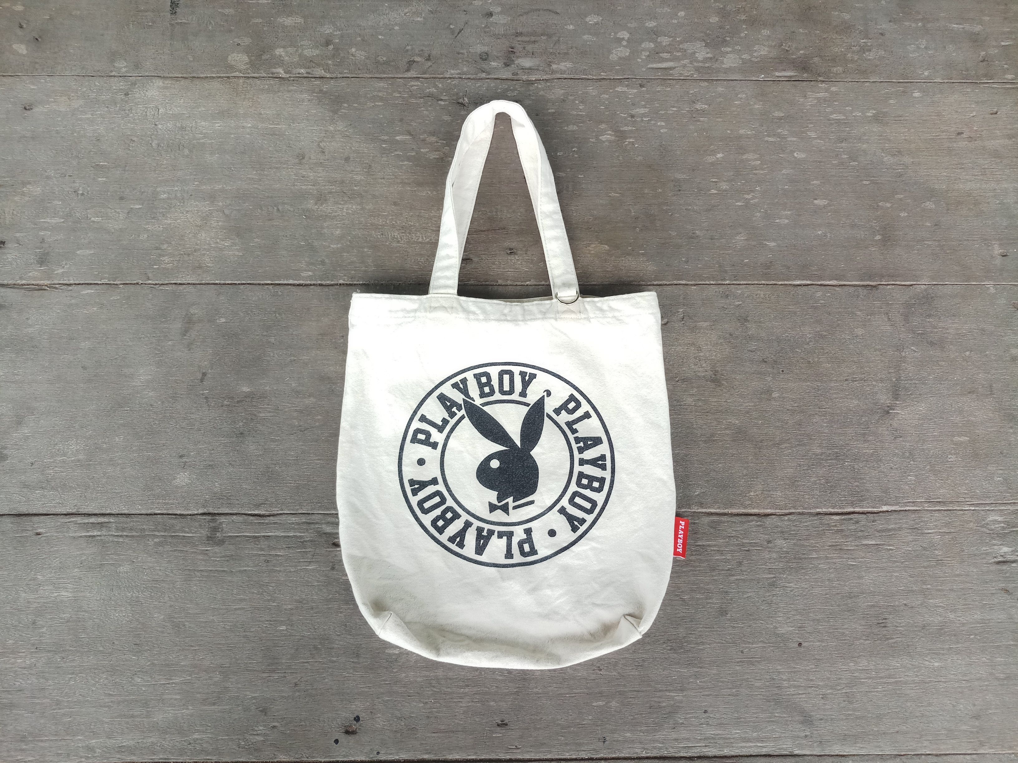 Playboy Vintage PLAYBOY tote bag,made in japan Size ONE SIZE - 1 Thumbnail