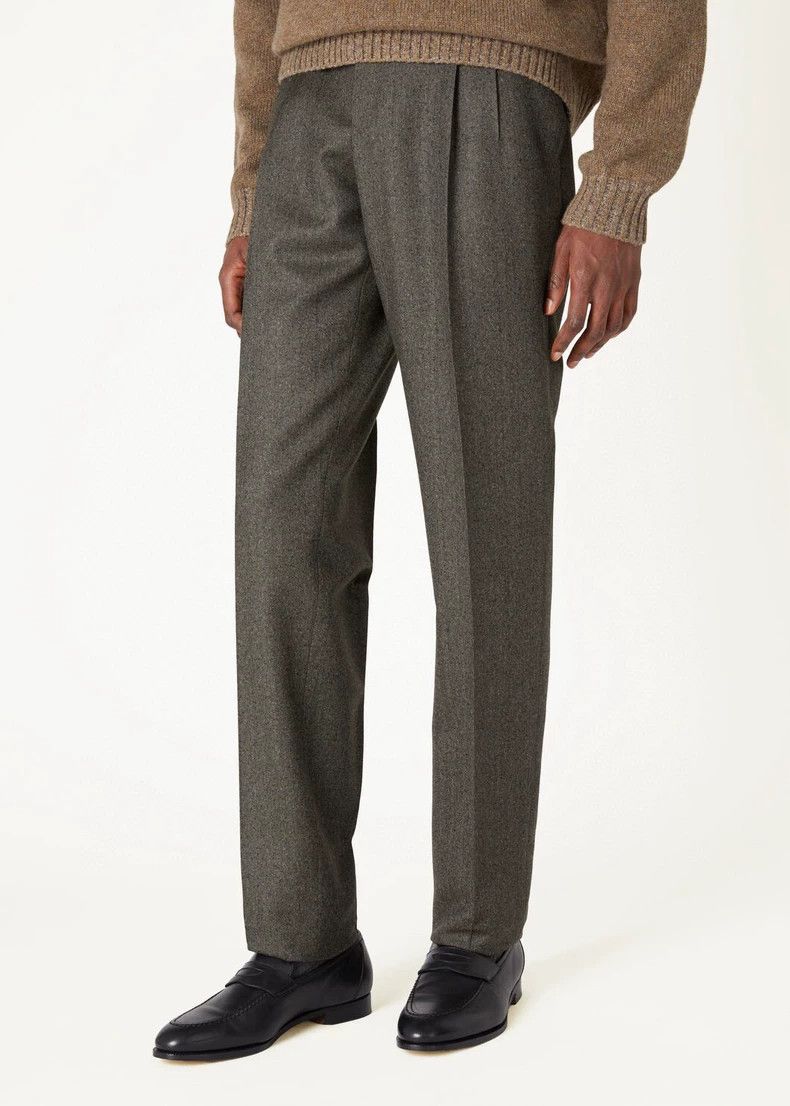 Loro Piana LORO PIANA Pleated trousers Size US 38 / EU 54 - 4 Thumbnail