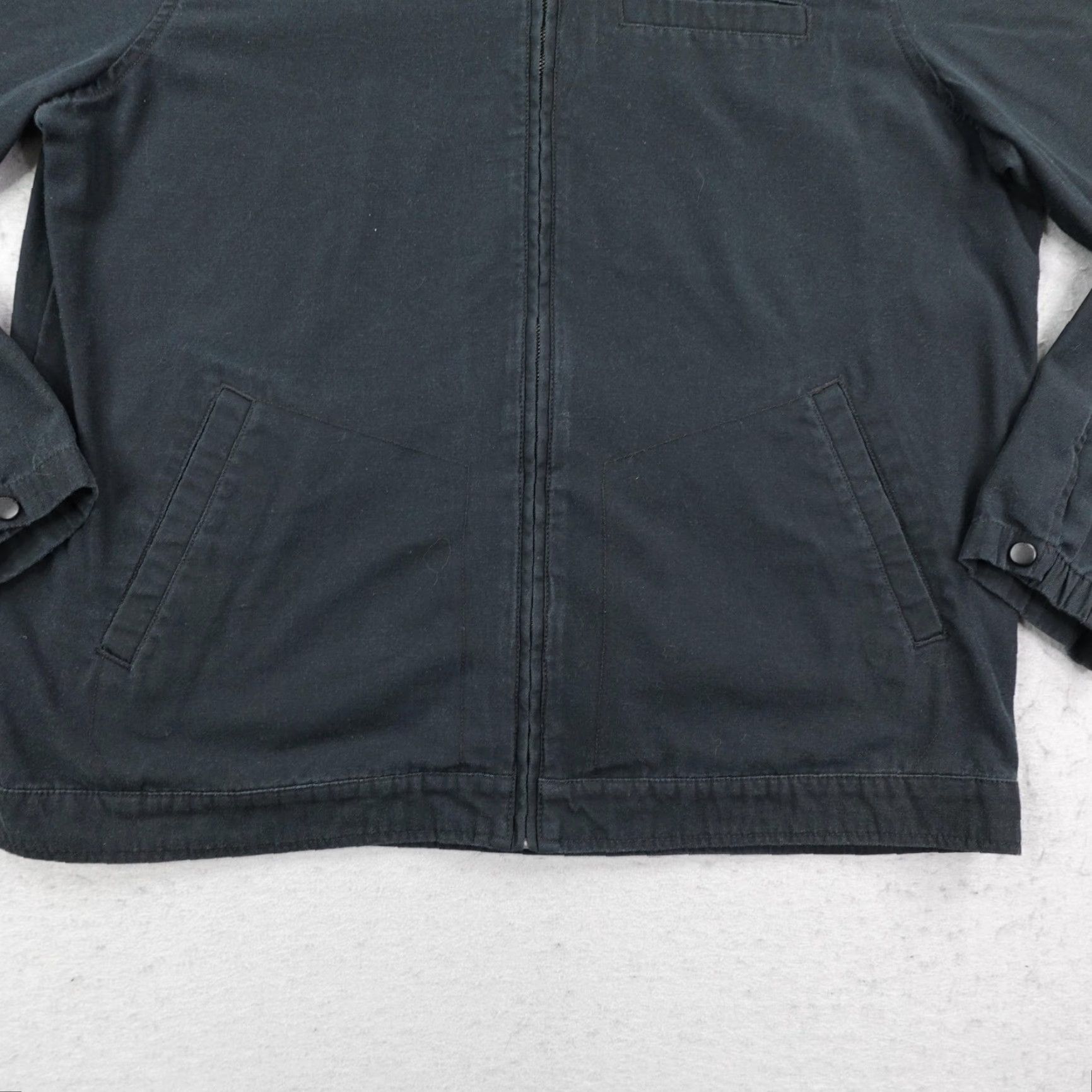 Volcom Volcom Jacket Mens XL Hooded Full-Zip Canvas Workwear Outdoor Coat Blue Mens Size US XL / EU 56 / 4 - 4 Thumbnail