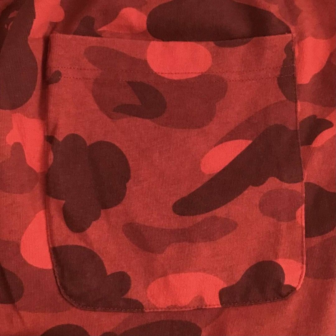 Bape BAPE × Champion sweat shorts red camo a bathing ape ★size L Size US 34 / EU 50 - 6 Thumbnail
