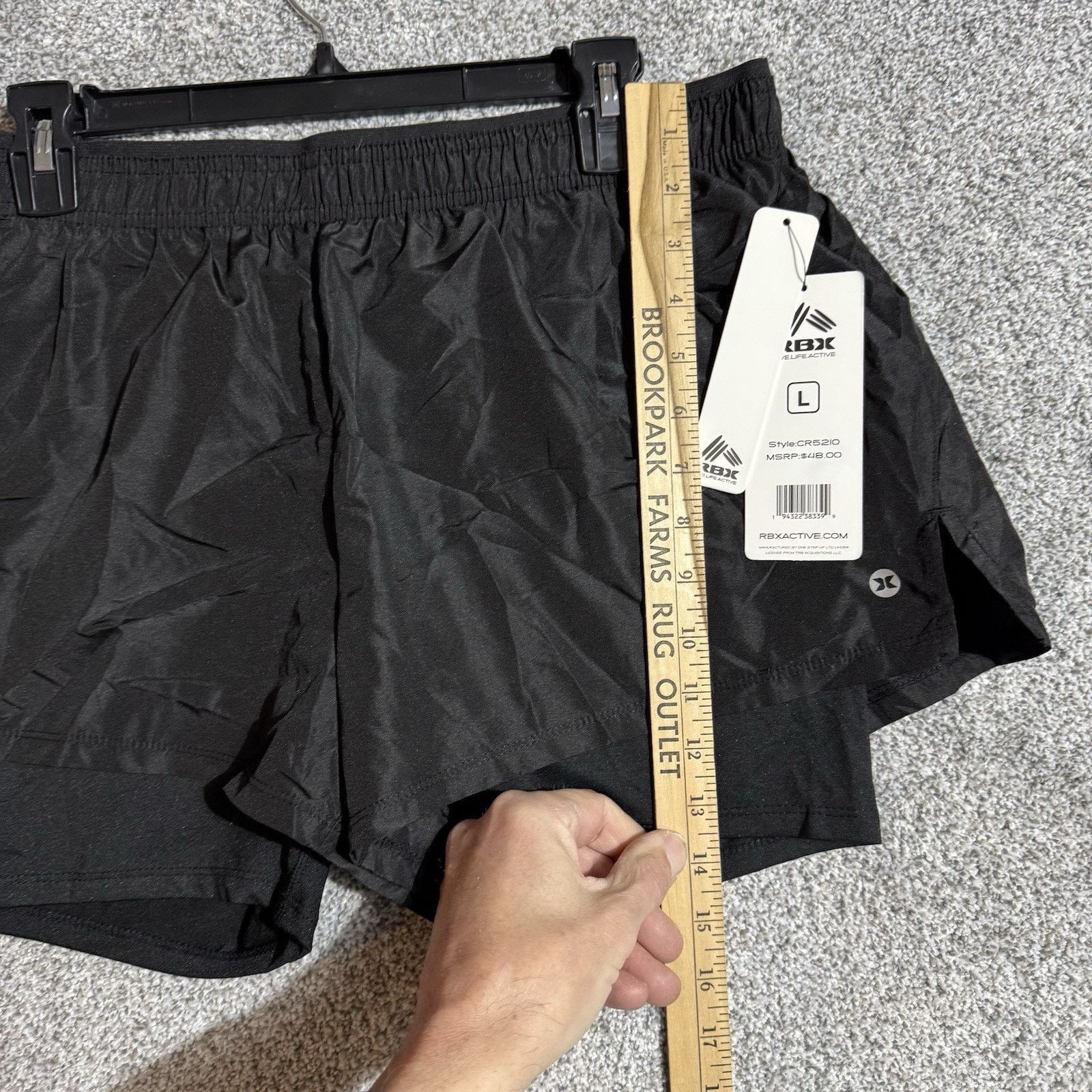 Other RBX Running Shorts Womens Large Biker Skater Gorpcore Lined Size 31" - 5 Thumbnail