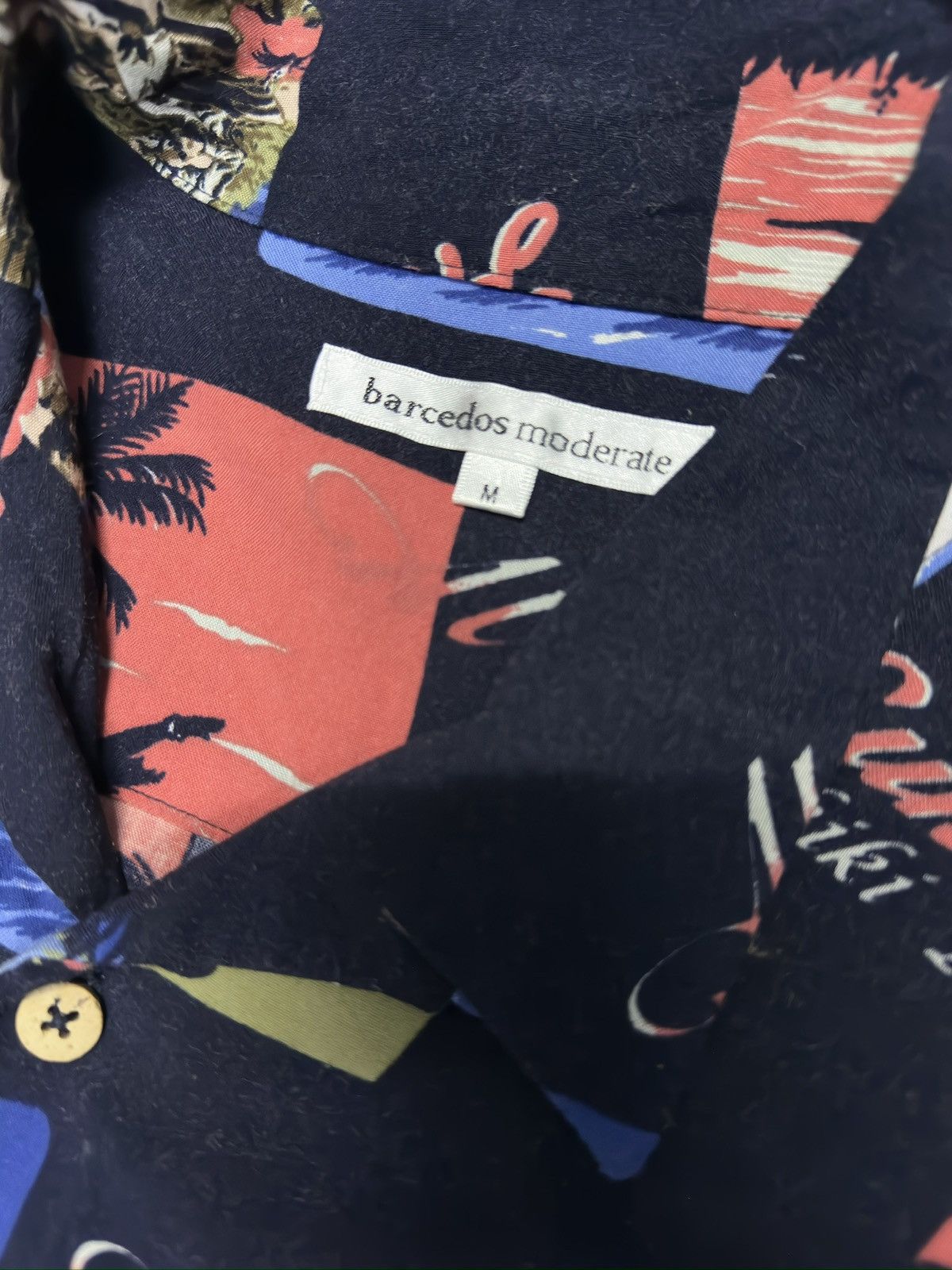 Japanese Brand Surf Hawaiian 10o Rayon Tee ⚡️💥 Size US M / EU 48-50 / 2 - 5 Thumbnail
