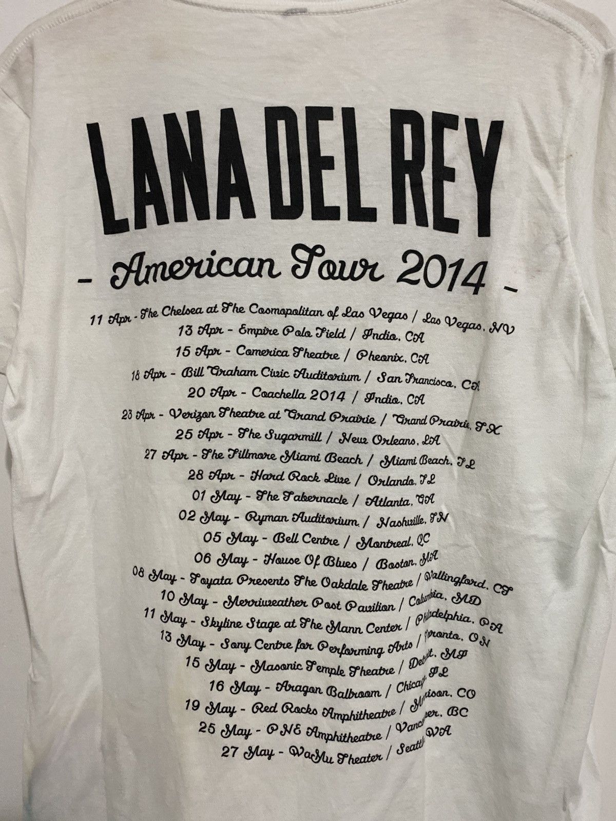 Vintage Vintage Lana Del Rey Silent Of The Lamb Art Tour Tee Size US M / EU 48-50 / 2 - 3 Thumbnail