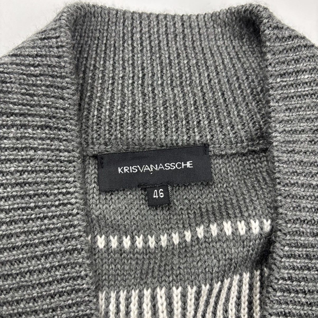Kris Van Assche Kris Van Assche Merino Wool Zip Sweater Size US S / EU 44-46 / 1 - 6 Thumbnail