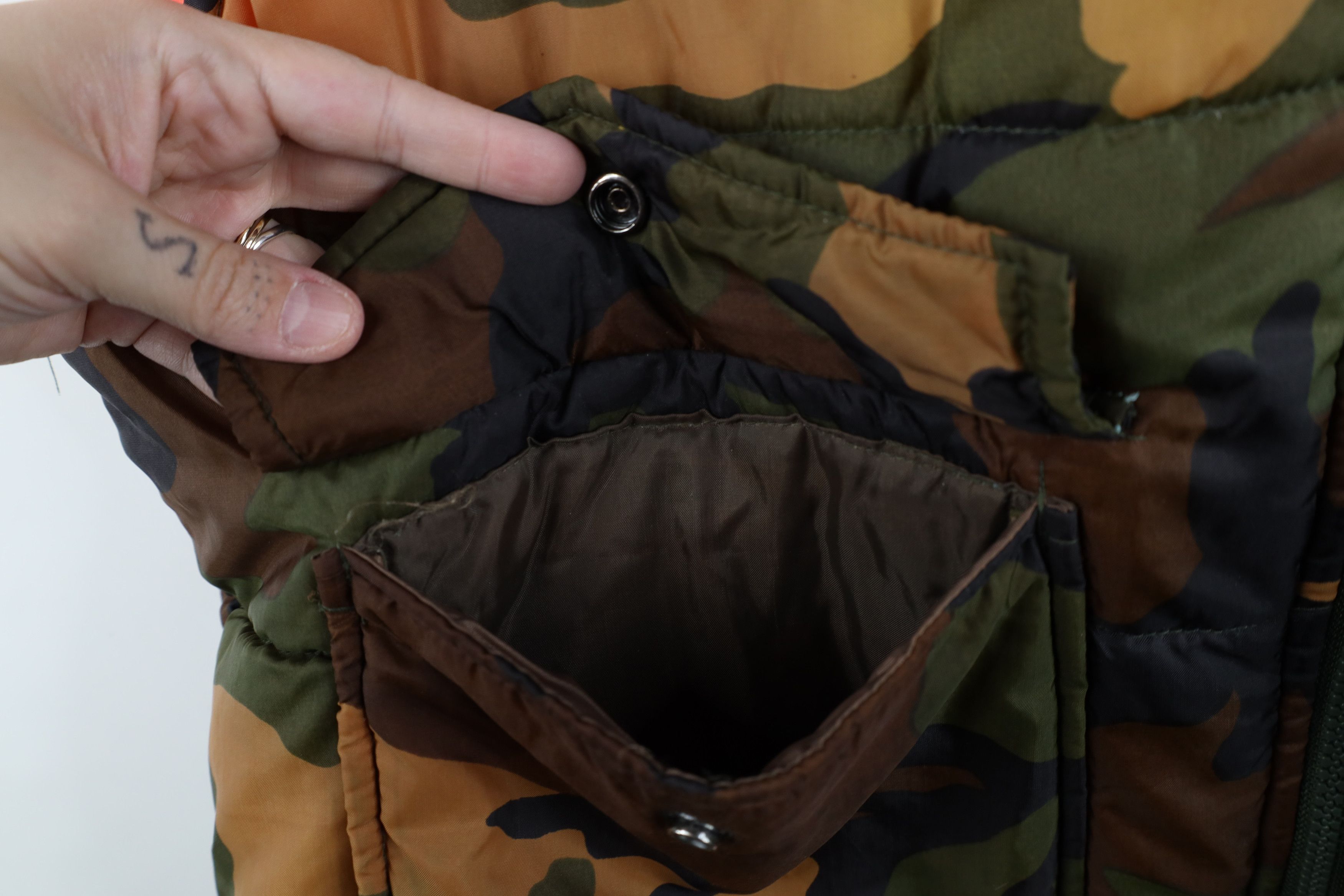 Winchester Vintage 90s Winchester Reversible Camouflage Puffer Jacket Size US L / EU 52-54 / 3 - 5 Thumbnail