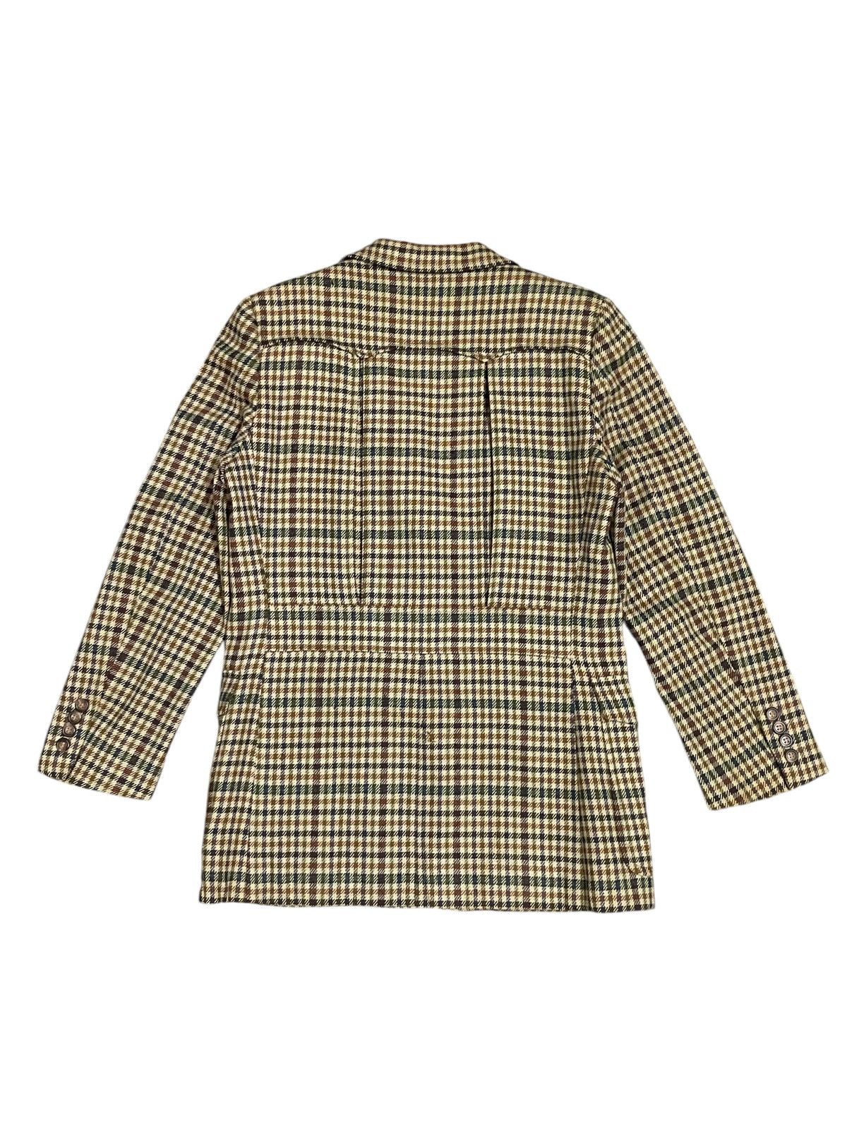 Yves Saint Laurent Vintage Yves Saint Laurent Single Breasted Plaid Wool Blazer Size US M / EU 48-50 / 2 - 9 Thumbnail