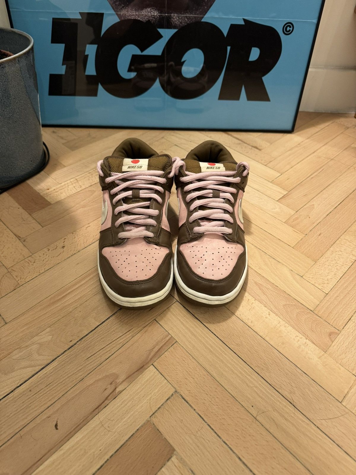 Nike × Stussy Nike SB Dunk Low Stussy Cherry Size US 11 / EU 44 - 3 Thumbnail