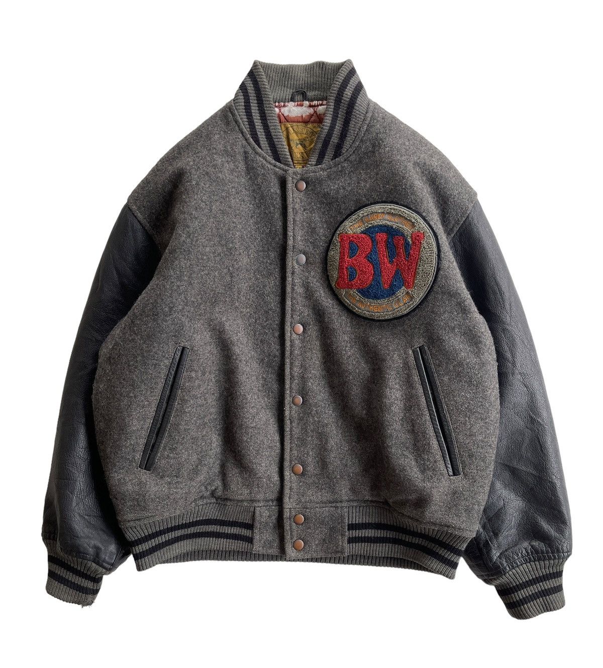 Vintage Vintage 90s Bassett Walker Varsity Jacket Size US M / EU 48-50 / 2 - 1 Thumbnail