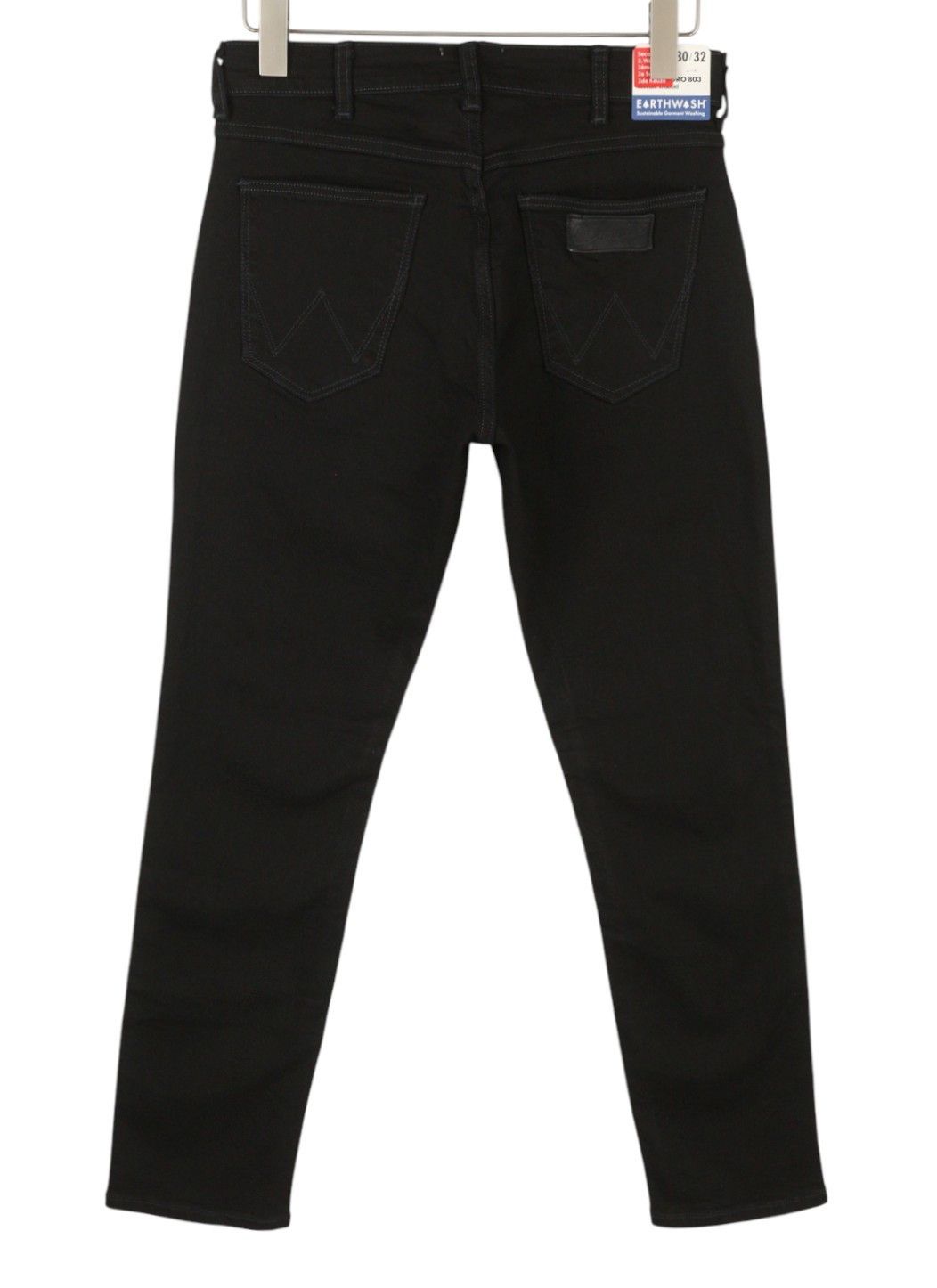 Wrangler GREENSBORO W30/L32 Black Slim Fit Stretch Zip Jeans 87669 Size US 30 / EU 46 - 2 Thumbnail
