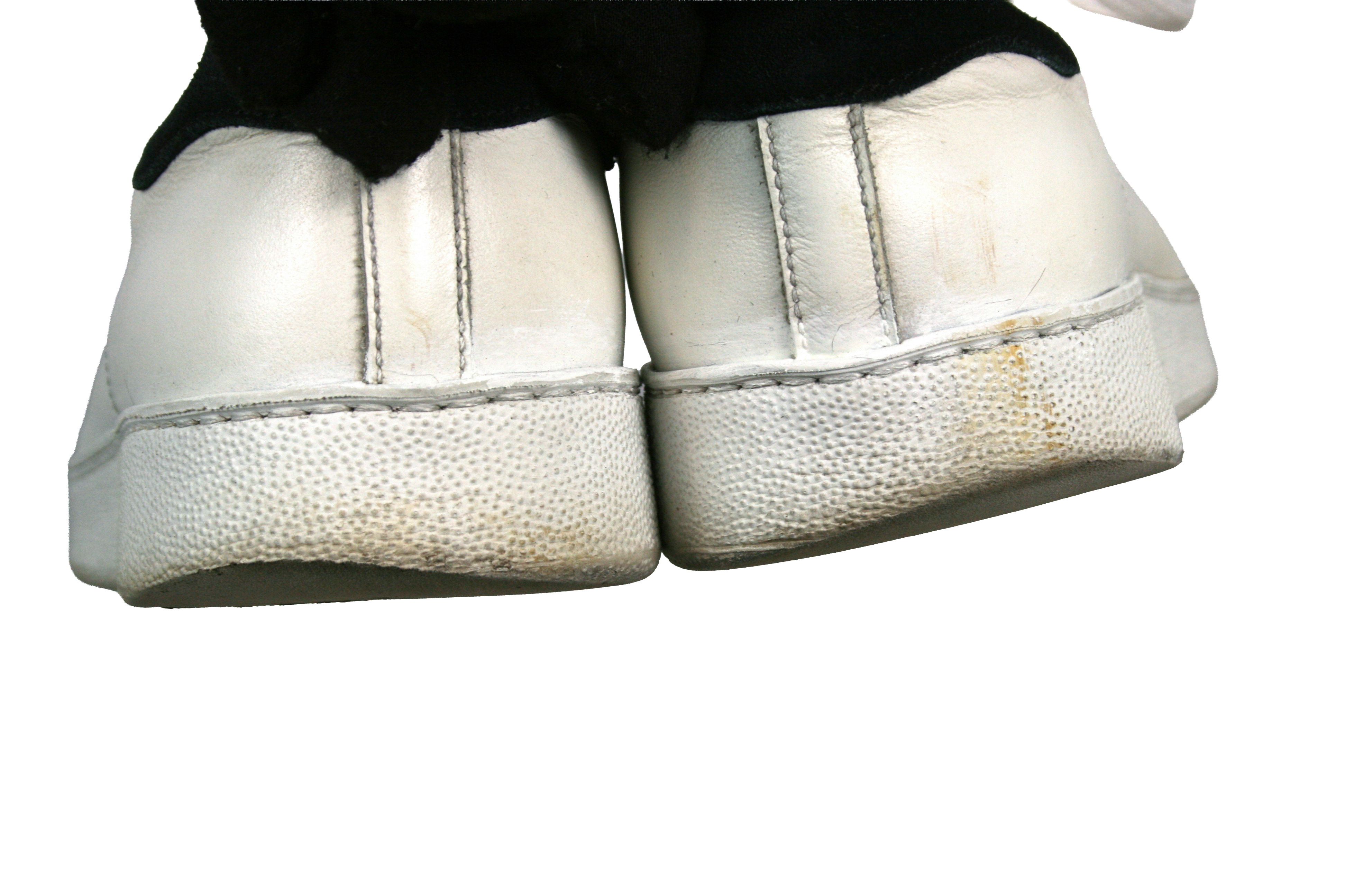 Officine Creative Laboratorio Mover Distressed Low Leather Sneakers Size US 8 / EU 41 - 15 Thumbnail