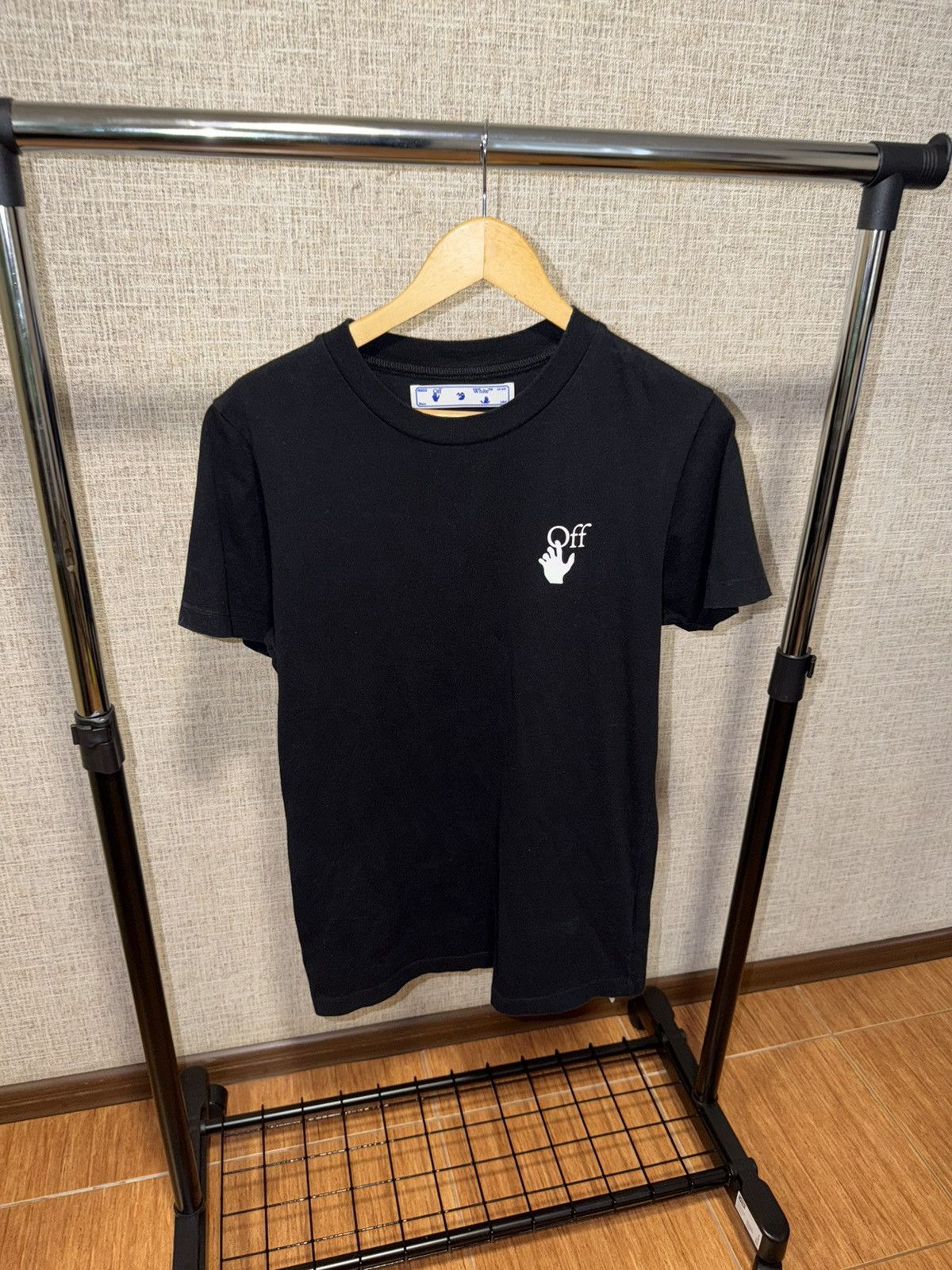 Off-White OFF-WHITE PASCAL ARROWS BLACK T-SHIRT Size US S / EU 44-46 / 1 - 2 Thumbnail