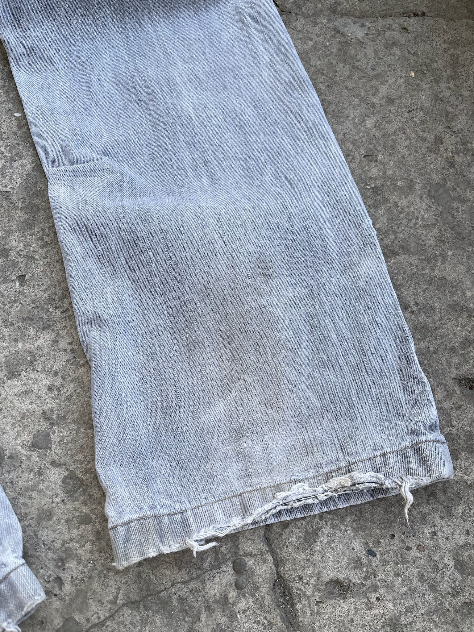 Vintage YSL Jeans Black logo Denim Pants Size US 30 / EU 46 - 14 Thumbnail