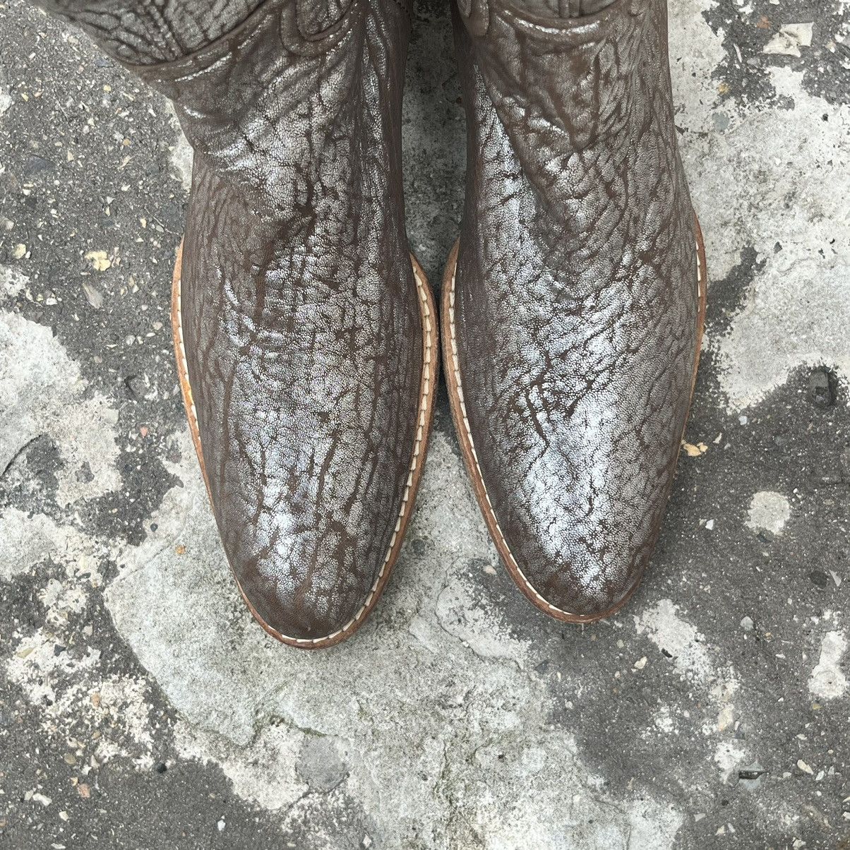 Miu Miu Archive 00s Miu Miu Cowboy Astro Leather Boots Size US 7.5 / IT 37.5 - 6 Thumbnail