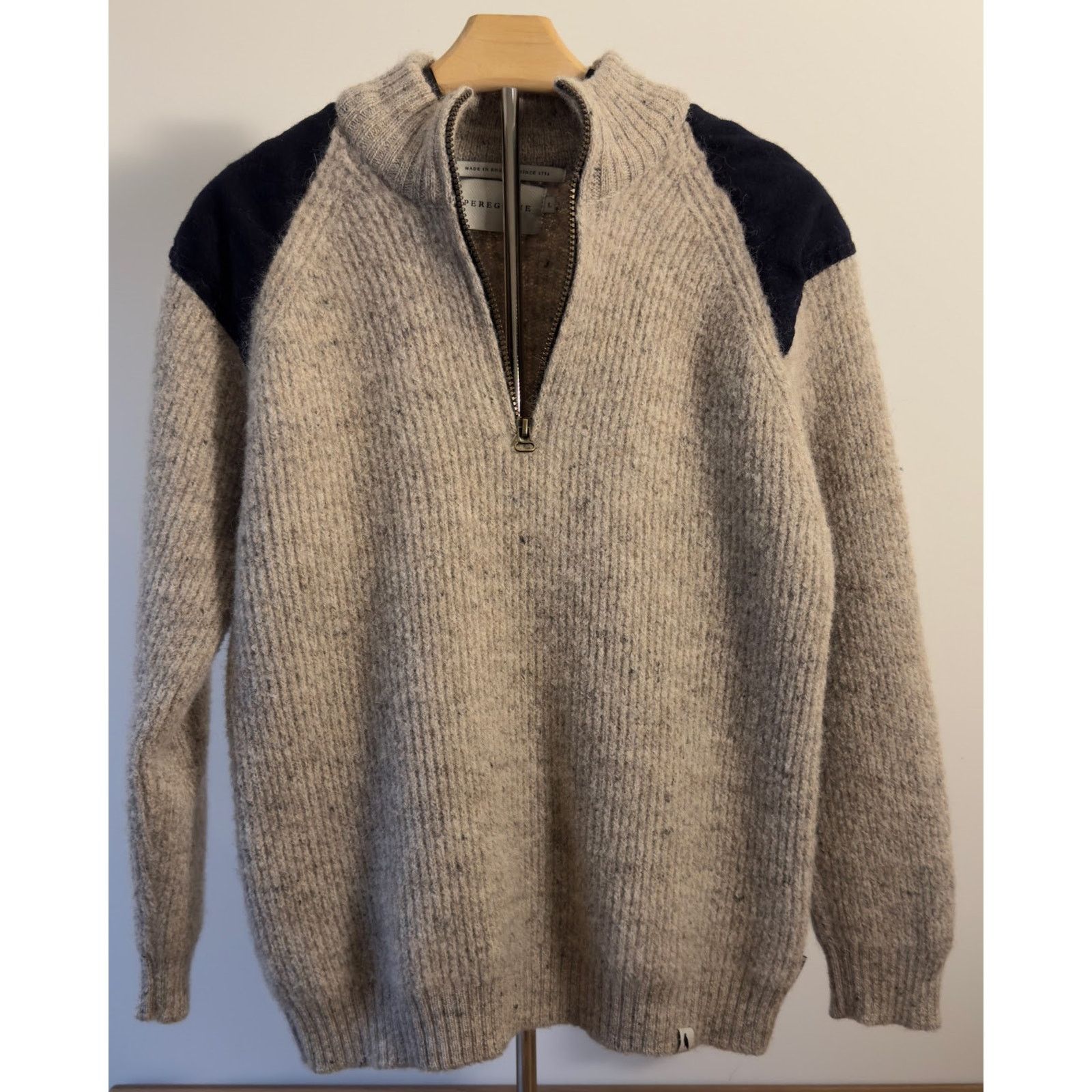 Peregrine Peregrine Bexley Quarter Zip Jumper - Wool - Large Size US L / EU 52-54 / 3 - 4 Thumbnail
