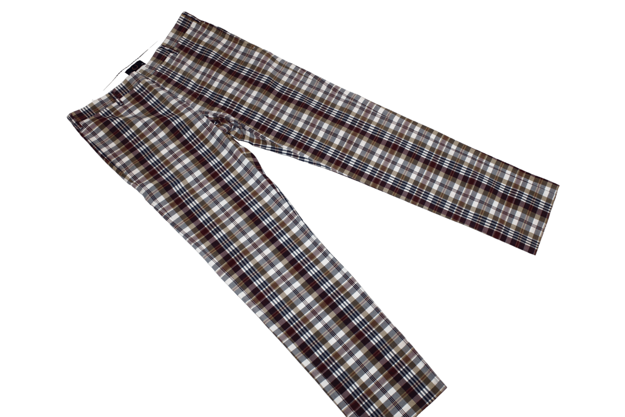 Fred Perry VTG Fred Perry Tartan Double-check Cotton Casual Pants Size US 32 / EU 48 - 5 Thumbnail