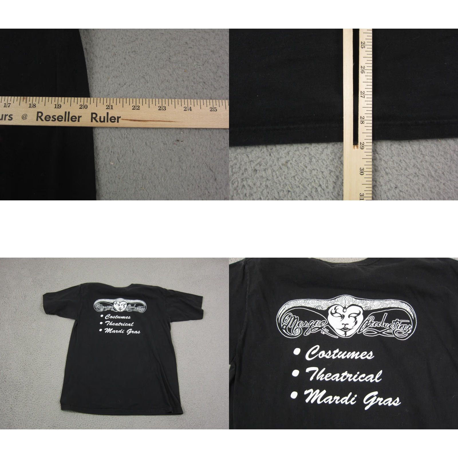 Vintage VINTAGE Cygnus Devil Skulls Shirt Adult L Black Crew Neck Short Sleeve T-Shirt Men Wes Benscoter 90s Skull Theme Size US L / EU 52-54 / 3 - 8 Thumbnail