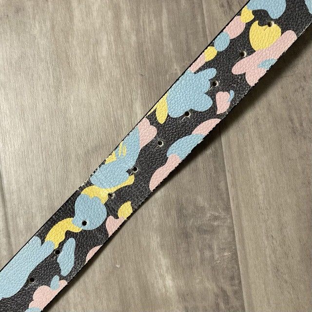 Bape BAPE New multi camo leather belt cotton candy camo APE NIGO Size ONE SIZE - 5 Thumbnail