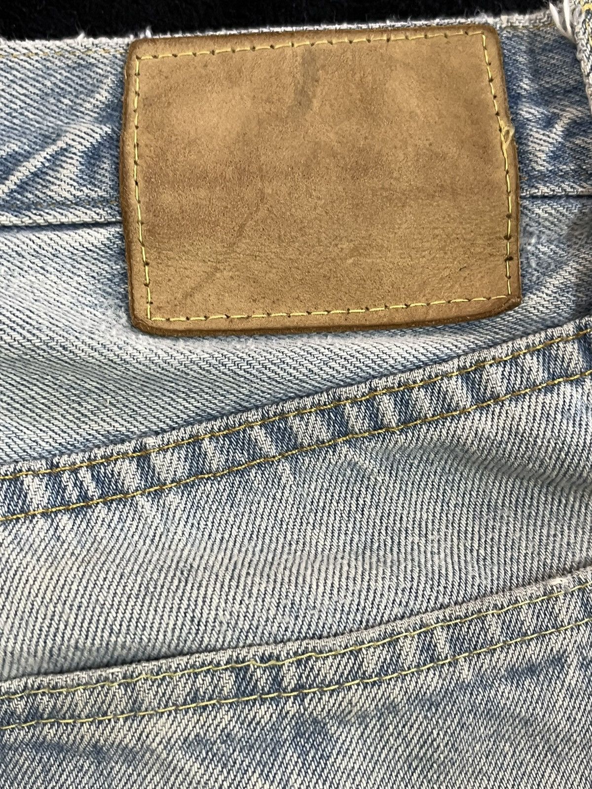 Levi's × Levi's Vintage Clothing 00’s Levi’s Selvedge Faded Denim Size US 31 - 11 Thumbnail