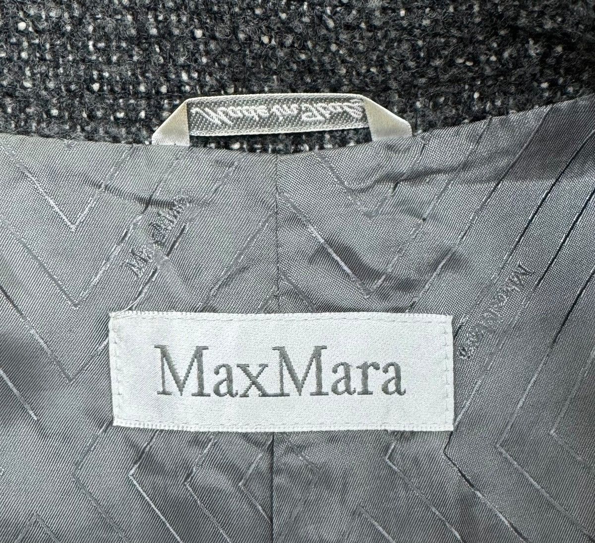 Max Mara Max Mara Lana Wool Tweed Blazer size IT48 US14 Size XL / US 12-14 / IT 48-50 - 10 Thumbnail