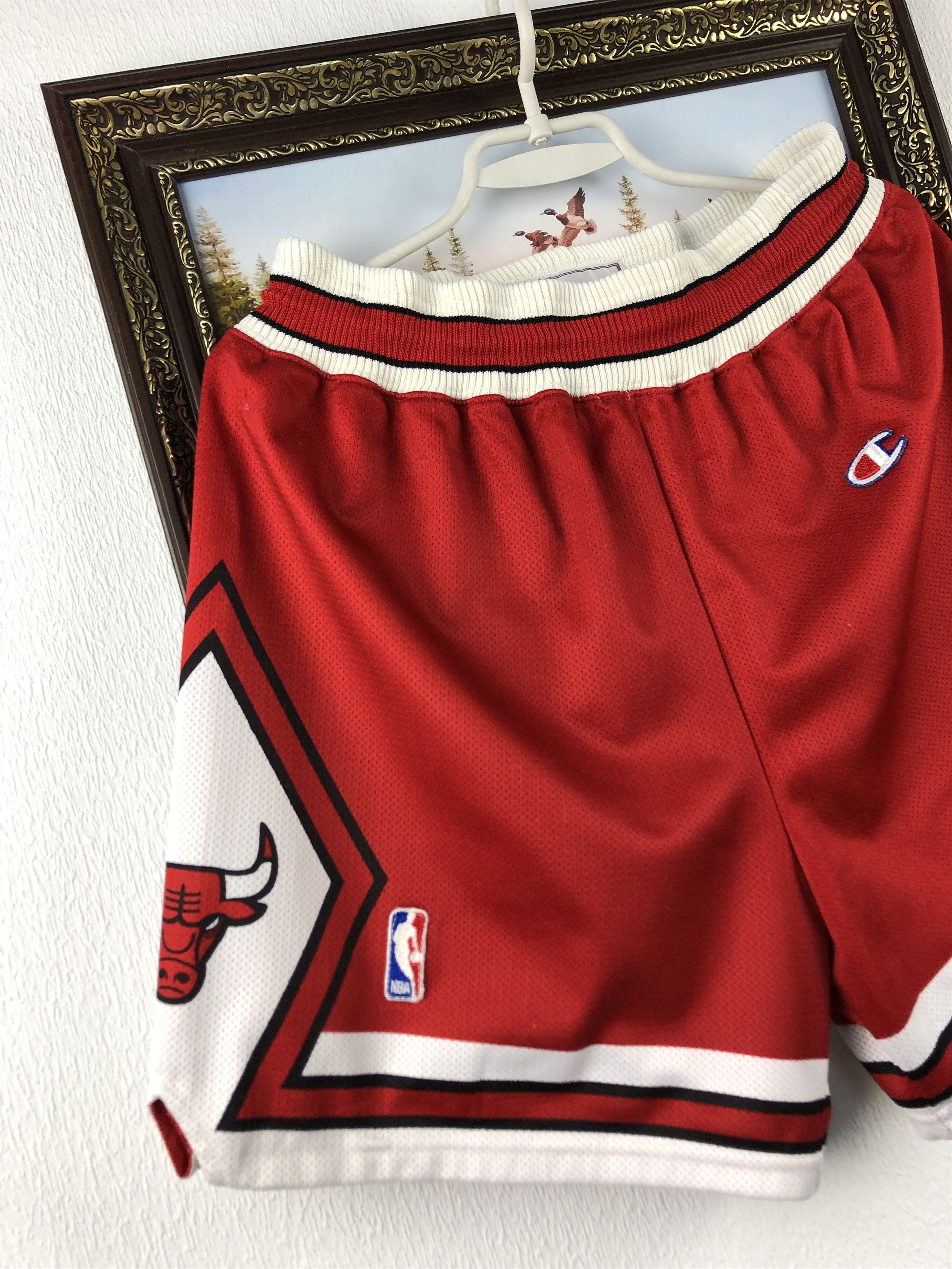 Champion Vintage Authentic Pro Cut Game Shorts Chicago Bulls Champion Size US 32 / EU 48 - 4 Thumbnail
