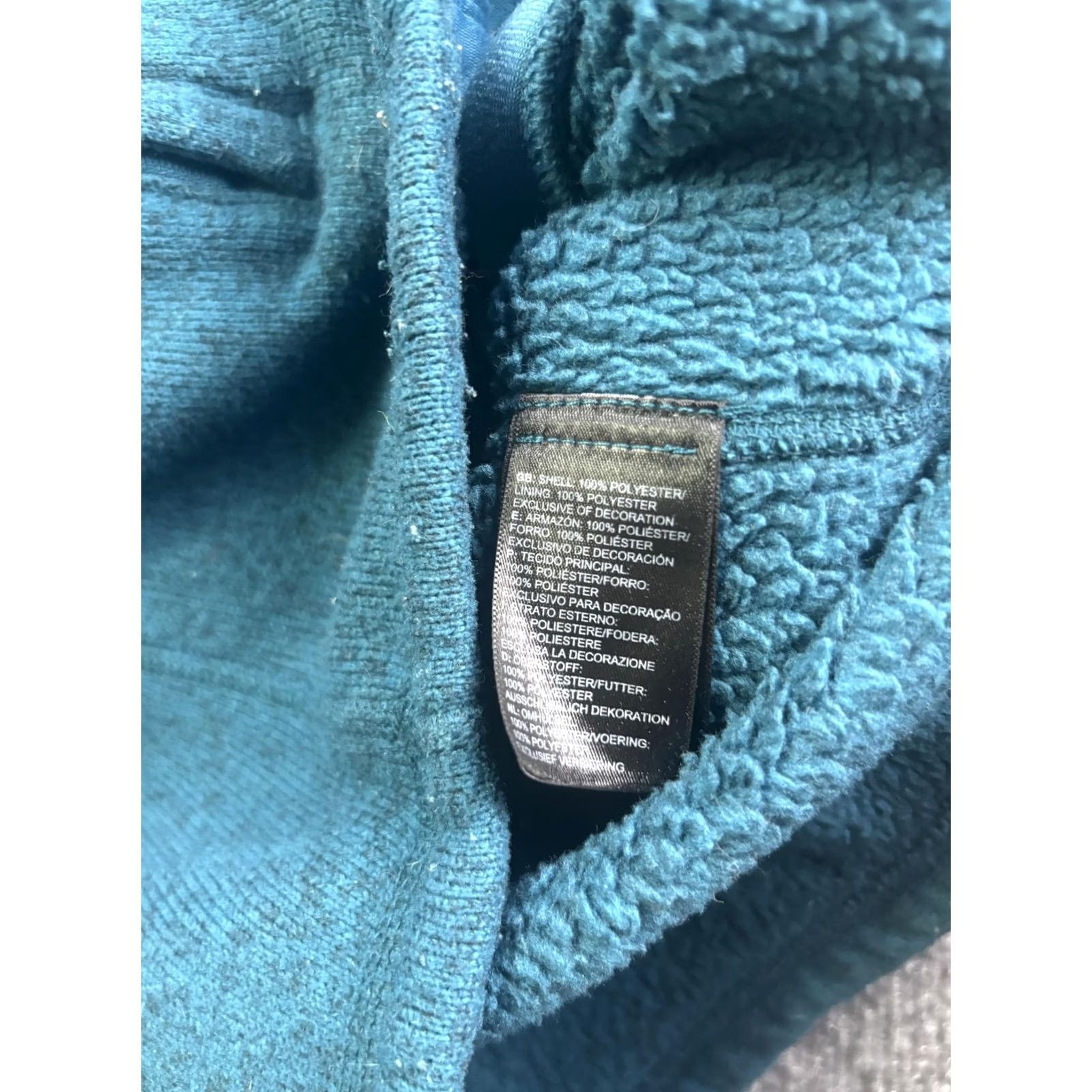 The North Face VINTAGE? The North Face Crescent Jacket Womens M Blue Fleece Full Zip Pockets Size M / US 6-8 / IT 42-44 - 7 Thumbnail