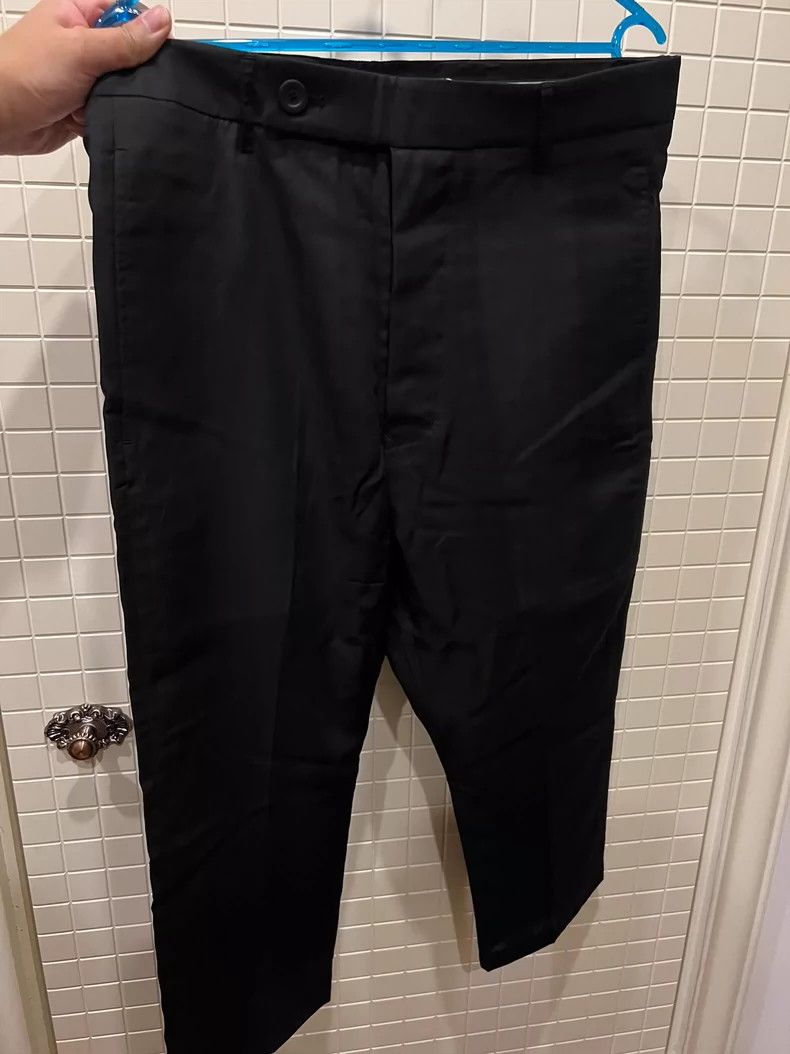 Rick Owens Rick Owens Black Cropped Pants for Summer Size US 38 / EU 54 - 1 Thumbnail