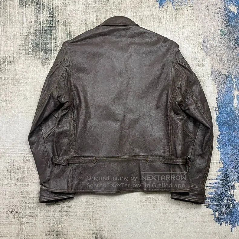 The Real McCoy's LOST WORLDS g8 Flight Leather Jacket. Size US M / EU 48-50 / 2 - 7 Thumbnail