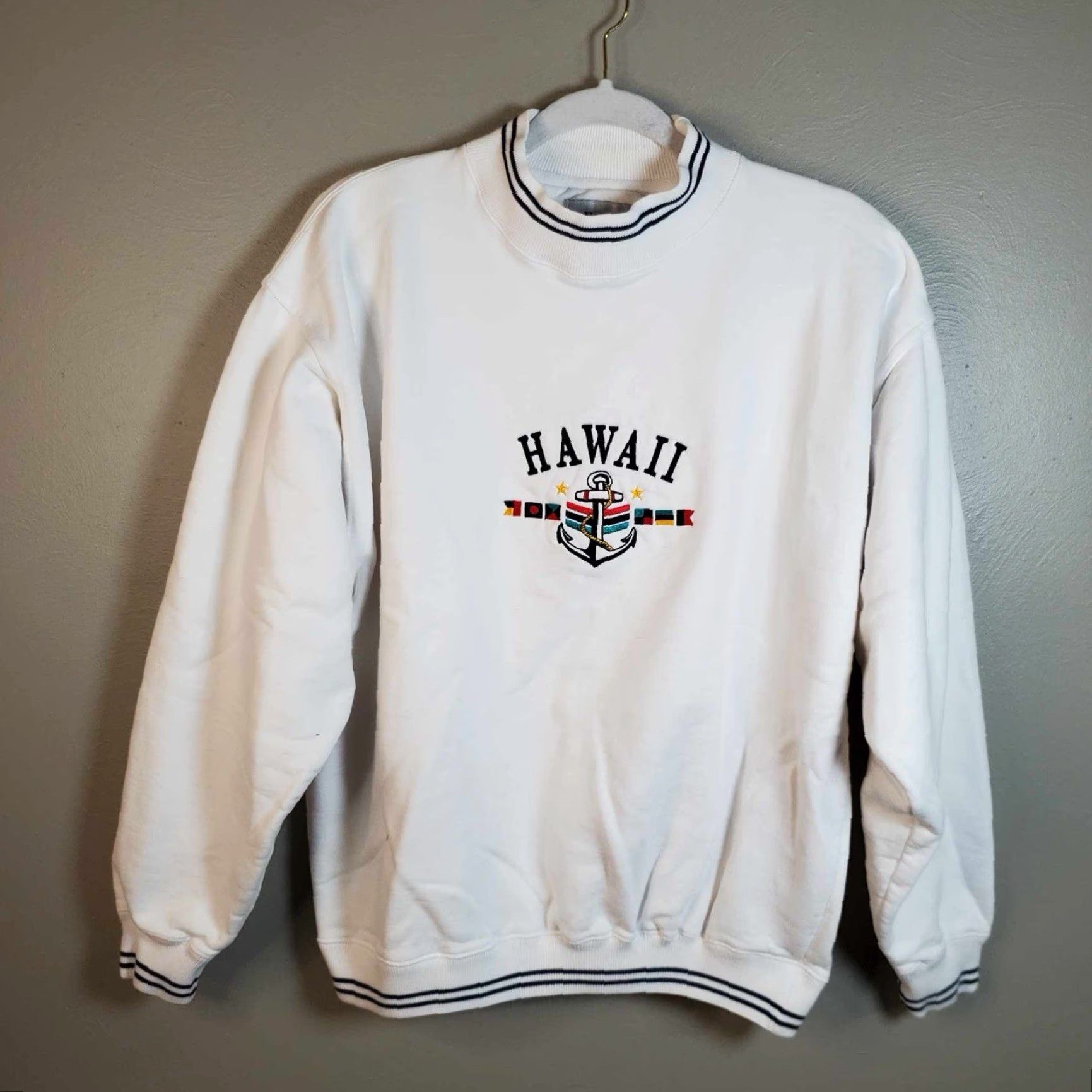 Vintage VINTAGE Hawaii Gear For Sports Crewneck Sweater Shirt Adult Small S Beach Mens Size US S / EU 44-46 / 1 - 2 Thumbnail