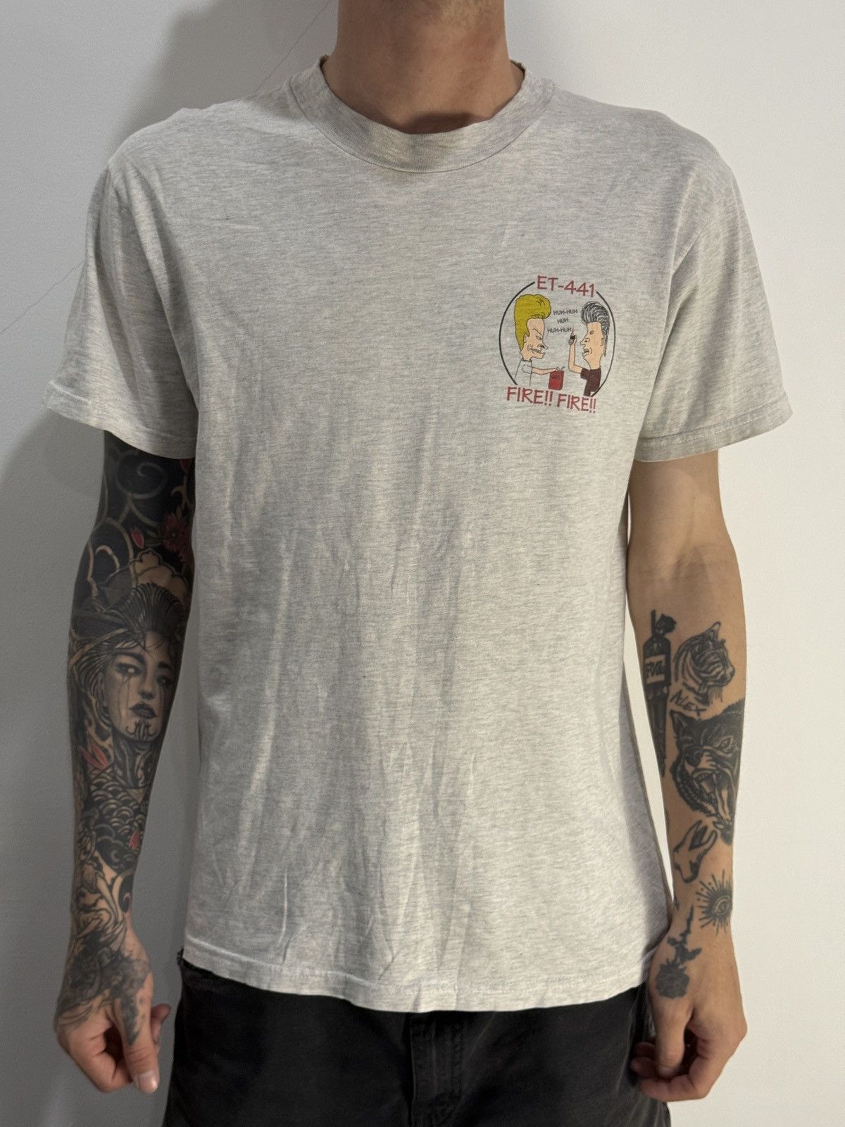 Vintage Vintage 1990s Beacis Butthead Tshirt Size US M / EU 48-50 / 2 - 1 Thumbnail