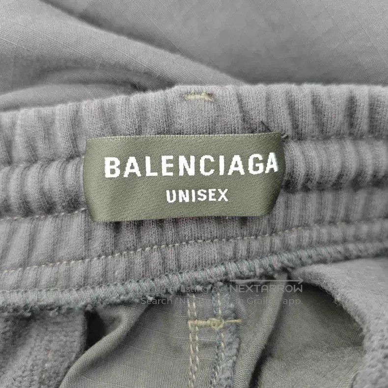 Balenciaga Balenciaga Black double hook embroidery distressed patchwo Size US 28 / EU 44 - 3 Thumbnail