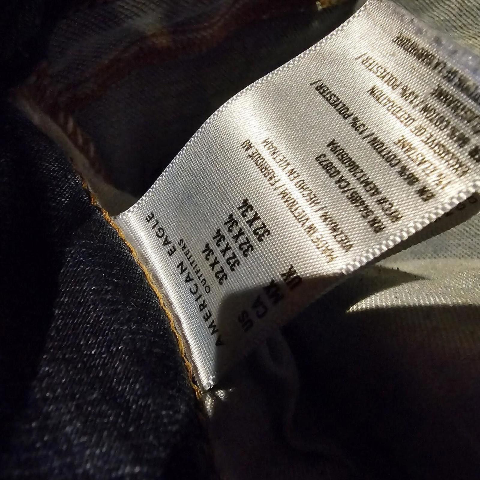 American Eagle Outfitters American Eagle Outfitters Men's 32 x 34 Blue Jeans Size US 32 / EU 48 - 6 Thumbnail