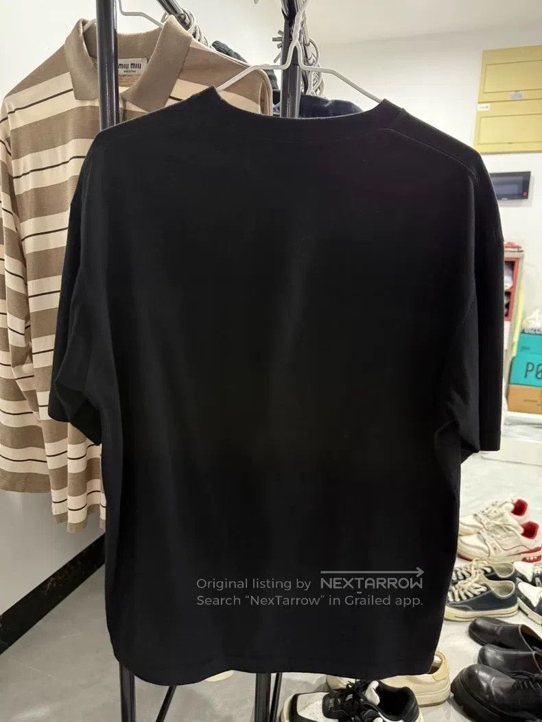 Balenciaga Balenciaga Black Mosaic Logo Short-Sleeve T-Shirt Size US M / EU 48-50 / 2 - 2 Thumbnail