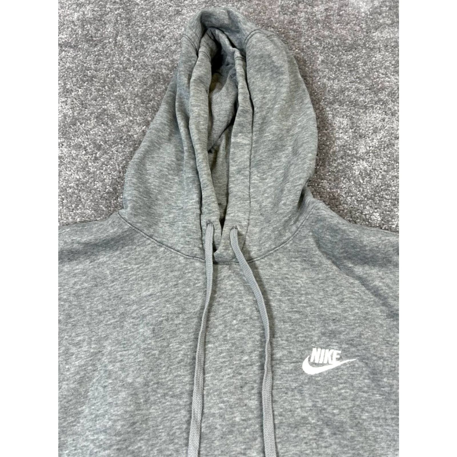 Nike Nike Hoodie Women L Gray Cotton Pullover Hooded Regular Fit Sportswear Size L / US 10 / IT 46 - 2 Thumbnail