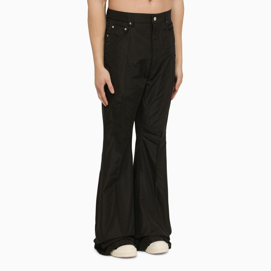 Rick Owens o1d2blof0524 Cotton Trousers in Black Size US 31 - 3 Thumbnail