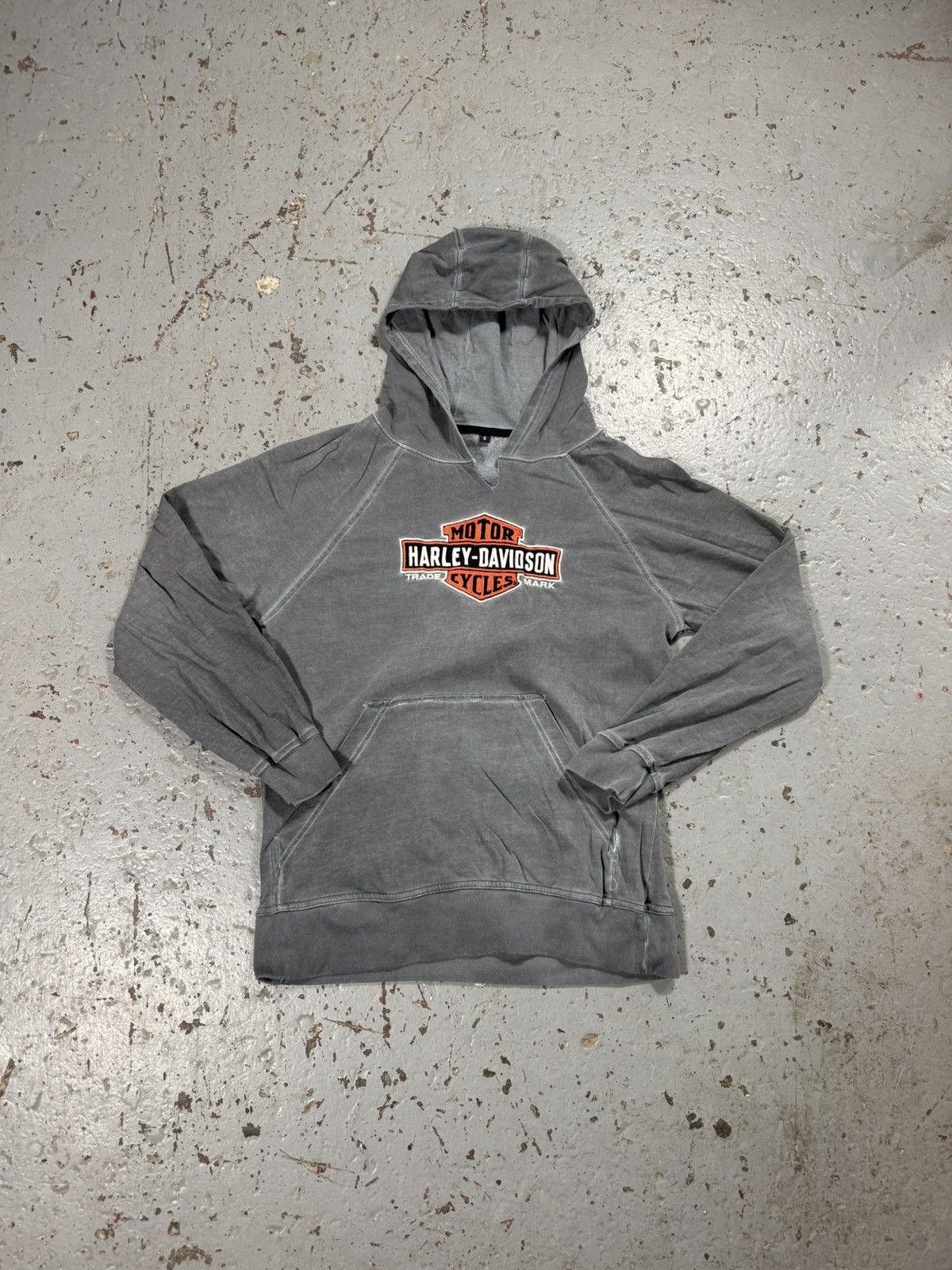 Vintage Harley Davidson Trashed Hoodie