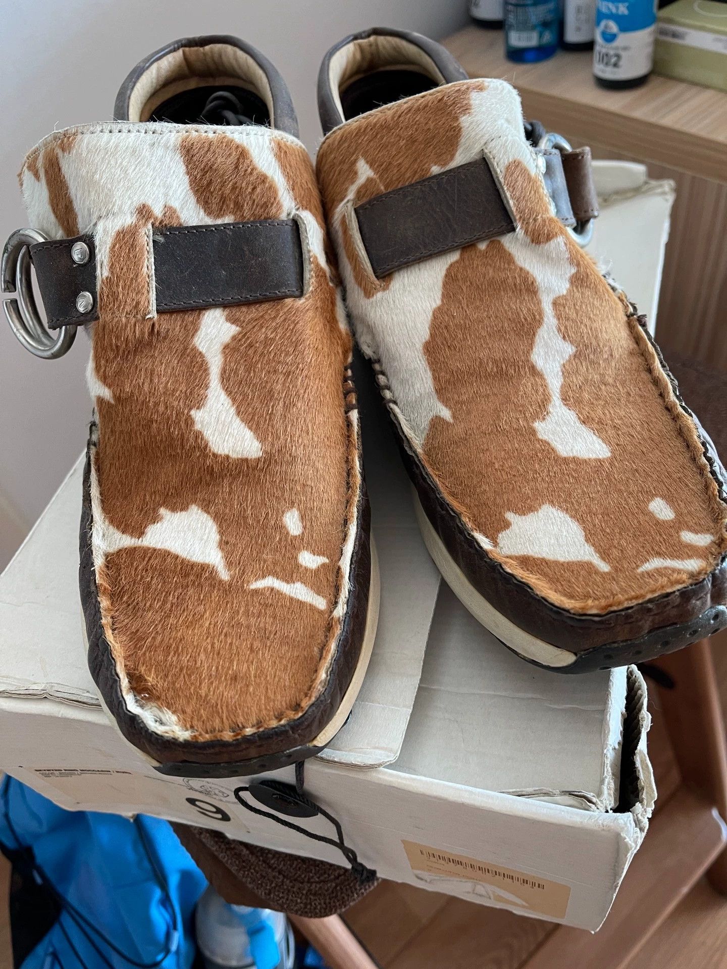 Visvim Visvim Skynyrd Ring Moccasin Horsehair & Horsehide 9 (new) Size US 9 / EU 42 - 2 Thumbnail