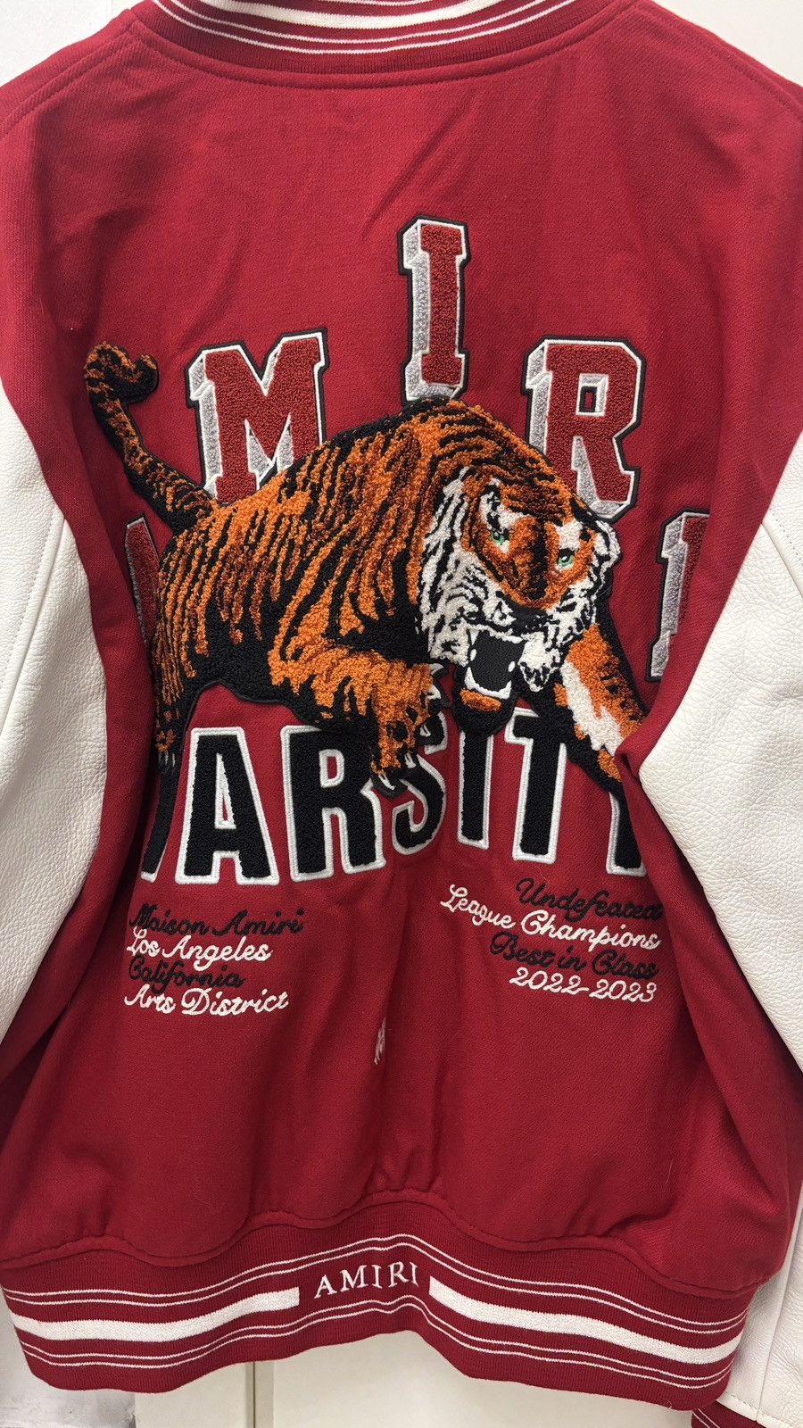 Amiri Amiri Tiger Varsity Jacket XL – BNWT Rare Size US XL / EU 56 / 4 - 12 Thumbnail