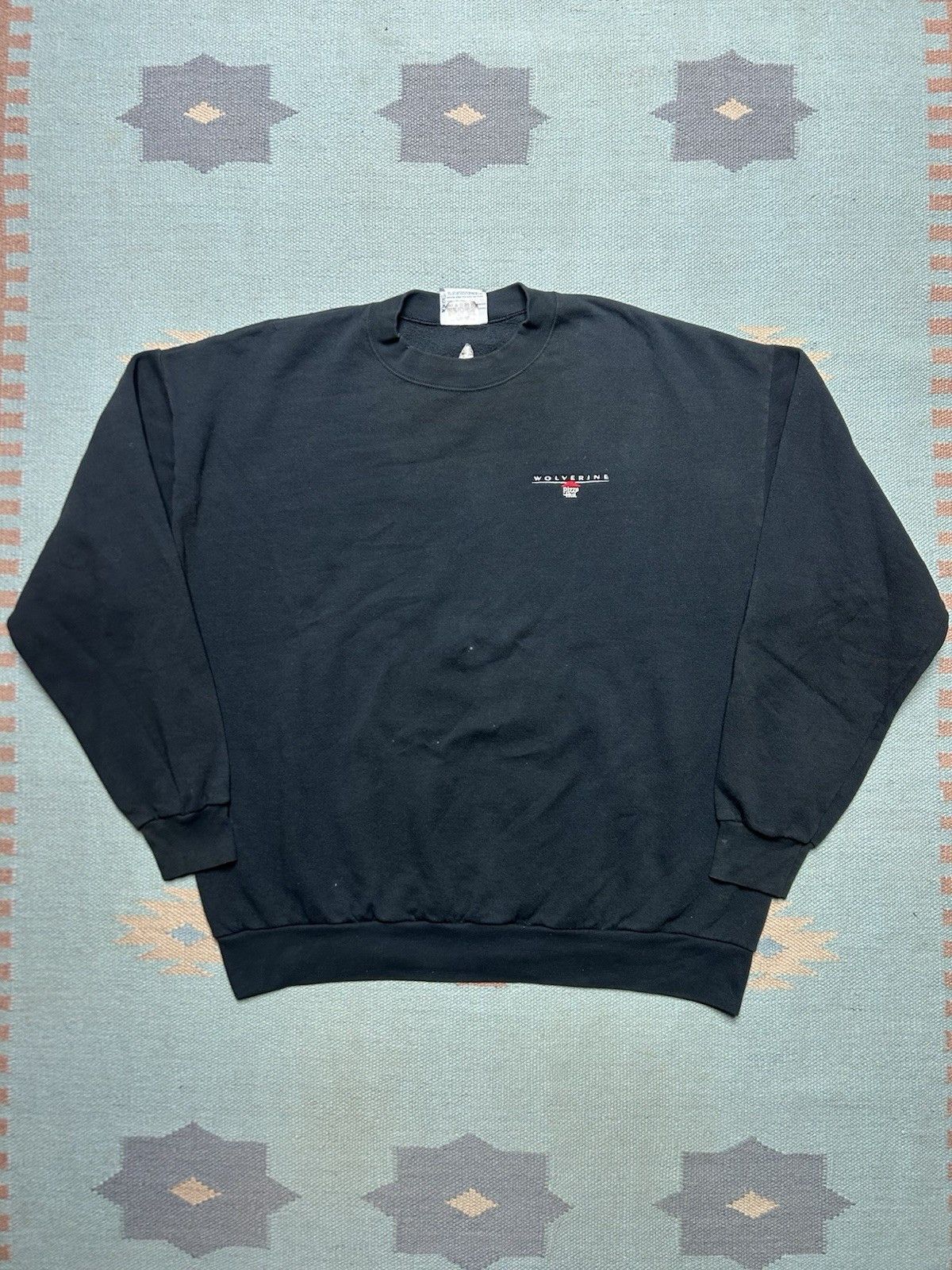 Vintage VTG 90s sweatshirt Pizza Hut X-Men promo wolverine rare XL Size US XL / EU 56 / 4 - 1 Thumbnail