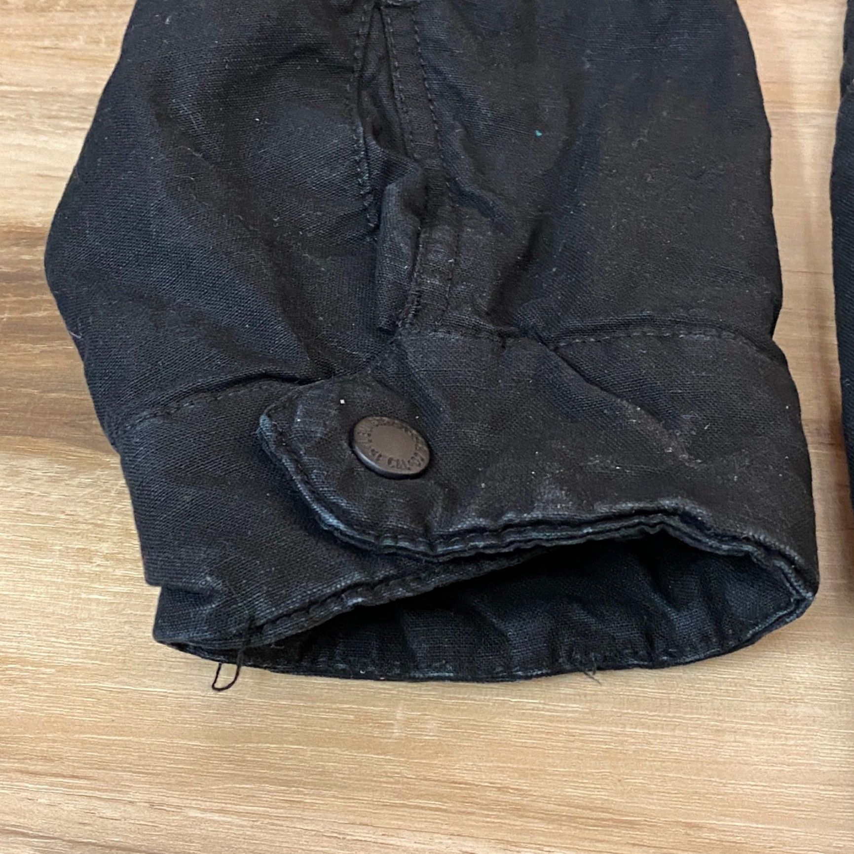 Levi's Levis Jacket Military Canvas Quilted Lining Black Large Mens Regular Size US L / EU 52-54 / 3 - 6 Thumbnail