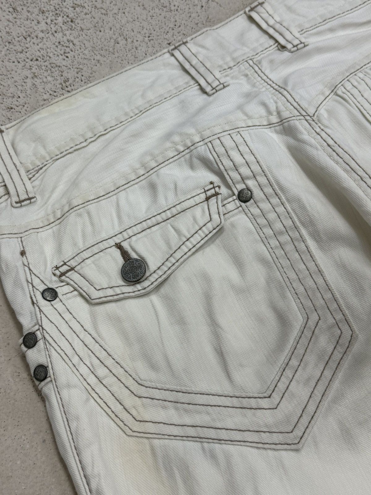 HIDEAWAYS Hideaways Nicole Whisker Studded Chain Pockets Size US 31 - 14 Thumbnail