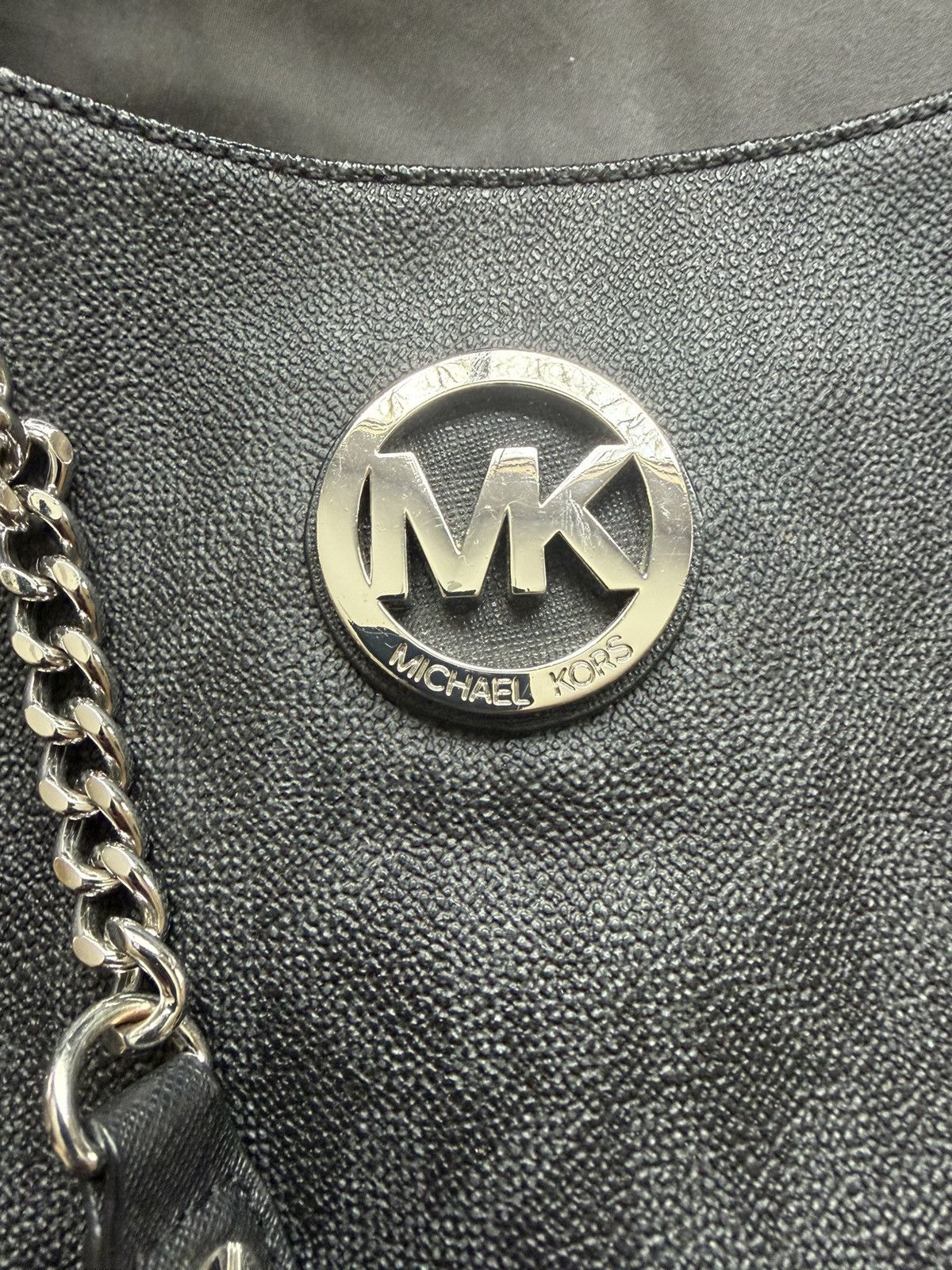 Michael Kors MICHAEL KORS Jet Set Large Saffiano Chain Shoulder Tote Size ONE SIZE - 8 Thumbnail