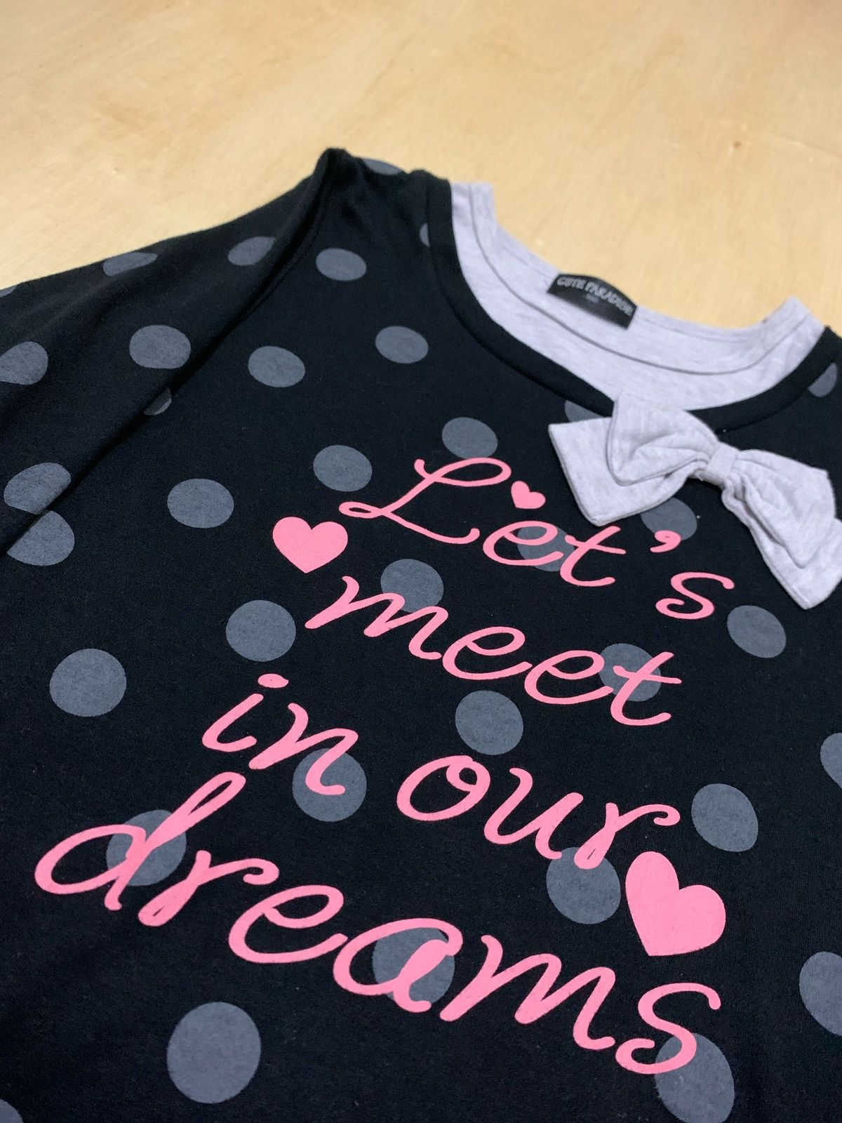 Hysteric Glamour × If Six Was Nine × Japanese Brand Y2k Cute Paradise Polkadot Sweatshirt Size ONE SIZE - 3 Thumbnail